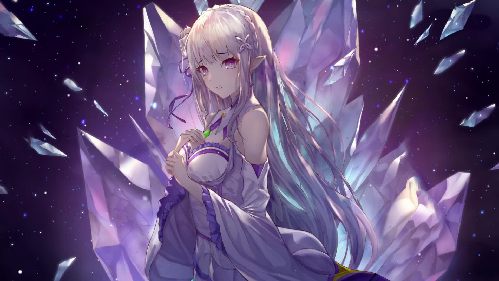 Re Zero Emilia Live Wallpaper