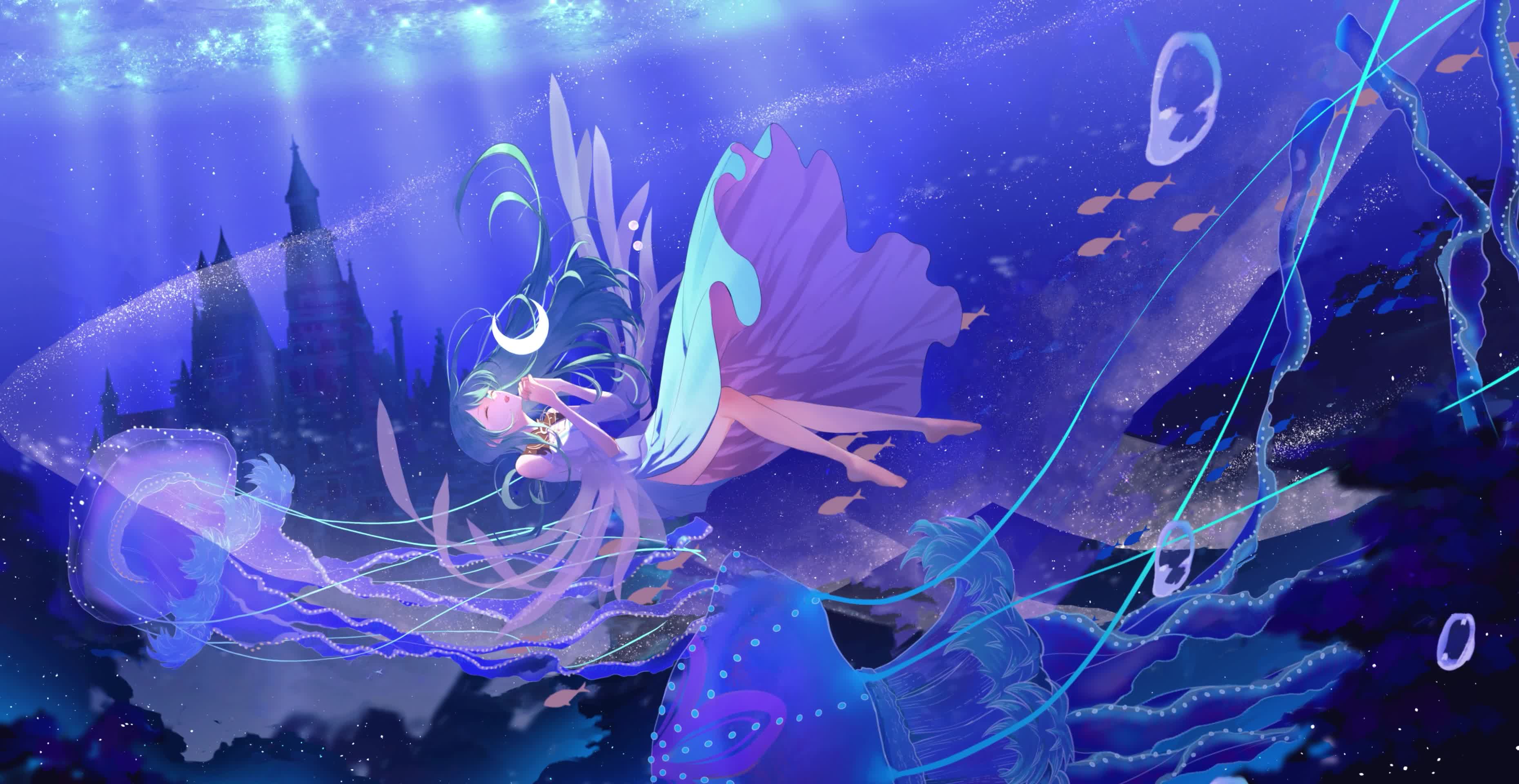 Xiyue - Fall Into The Sea Live Wallpaper