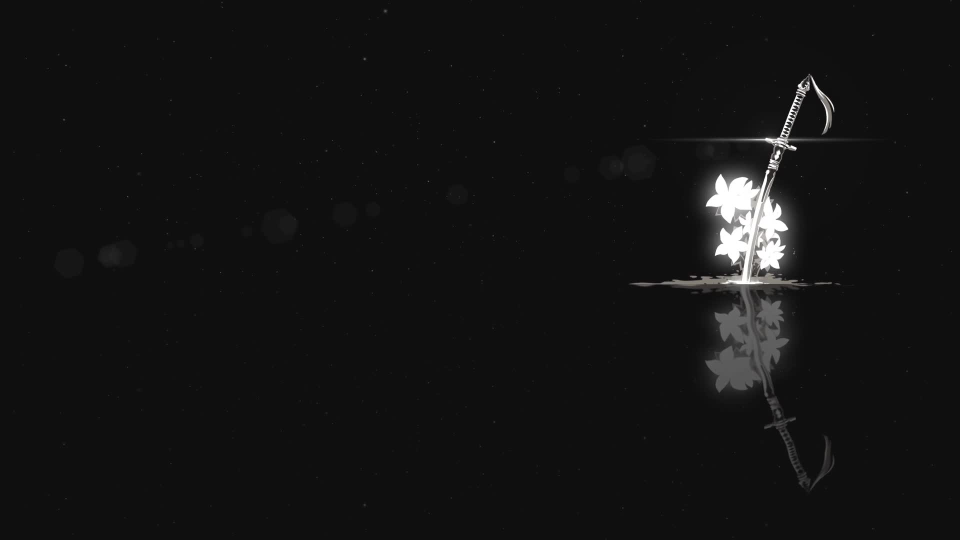 Samurai Sword Stars Live Wallpaper