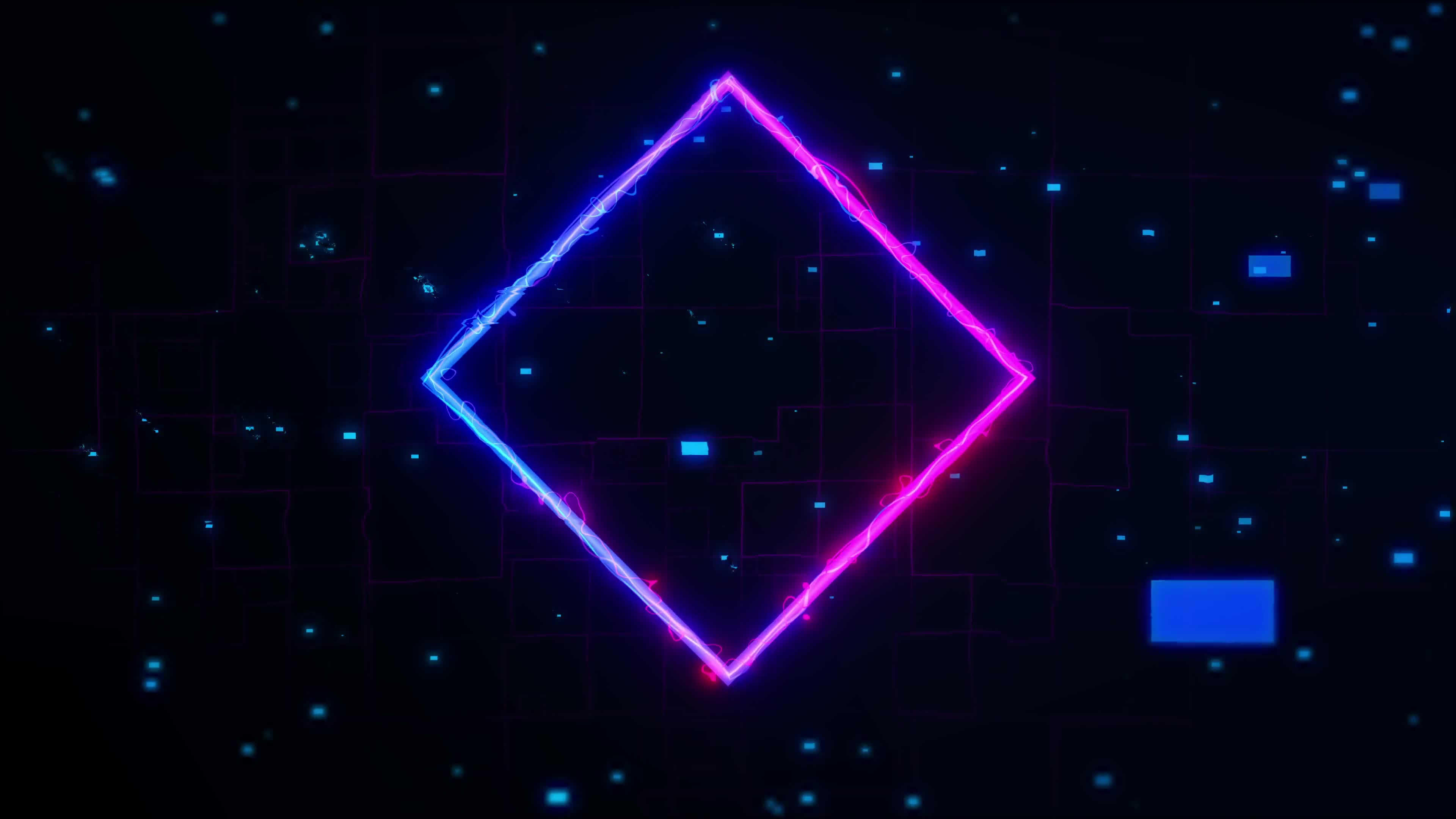 Glitching Diamond Live Wallpaper