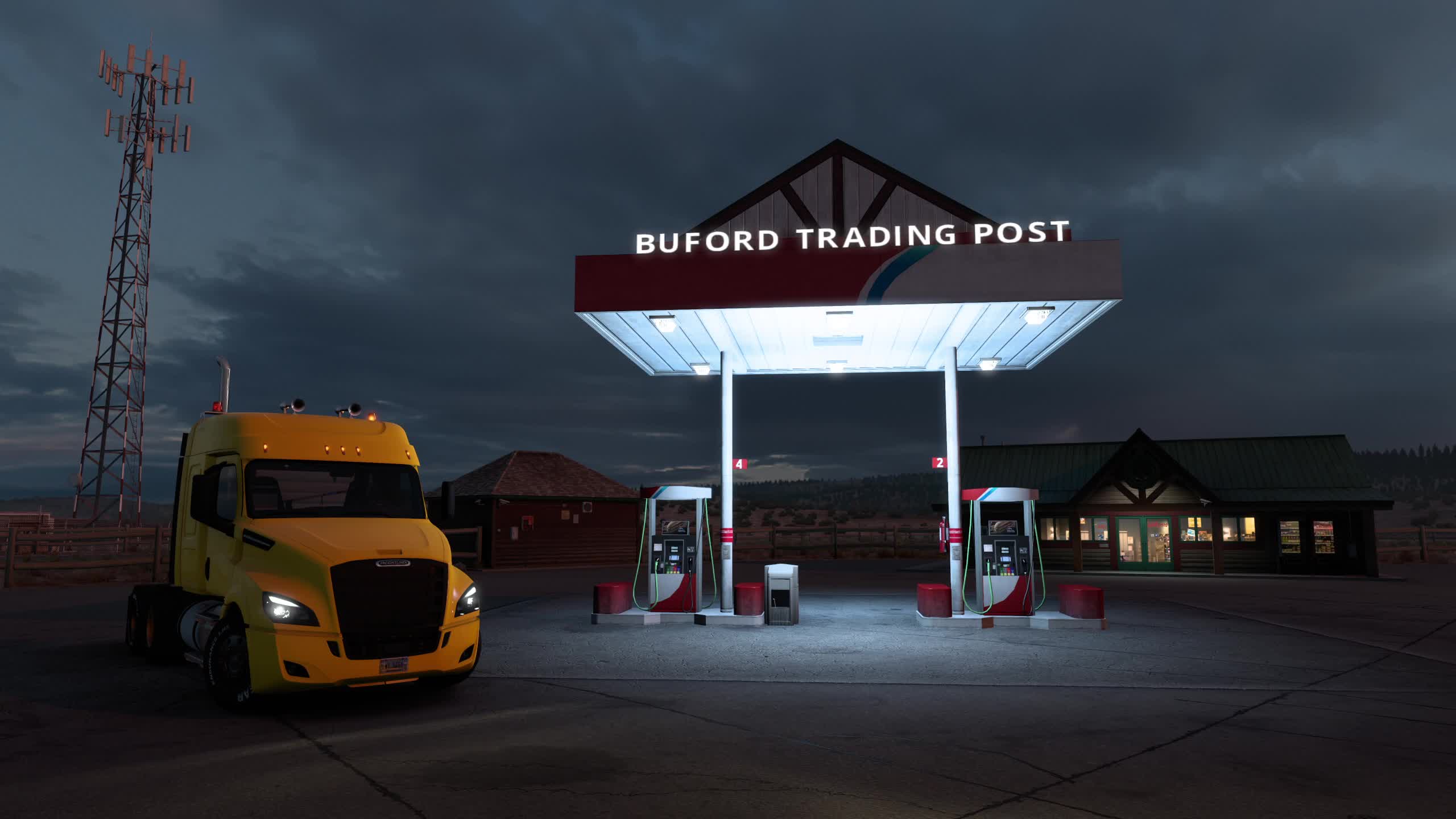 Perfect Freightliner-American Truck Simulator Live Wallpaper