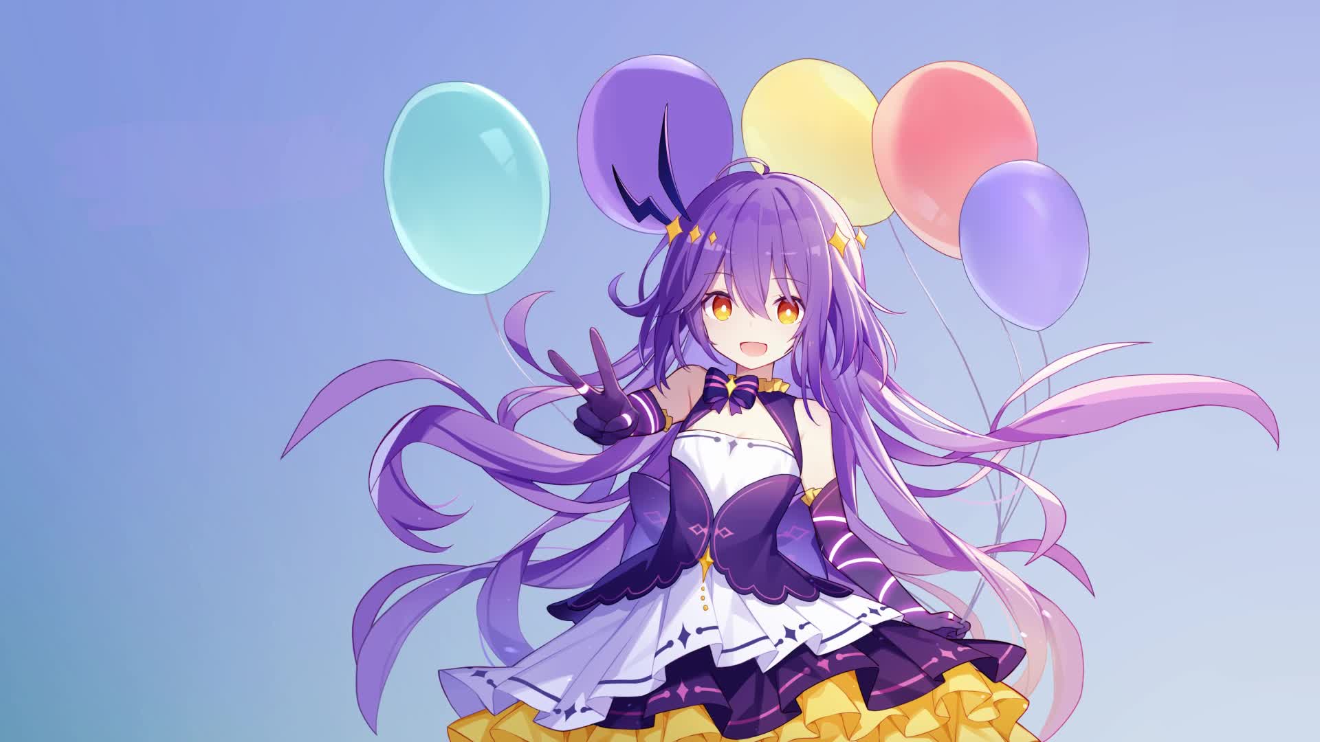 Celine - Balloons Live Wallpaper