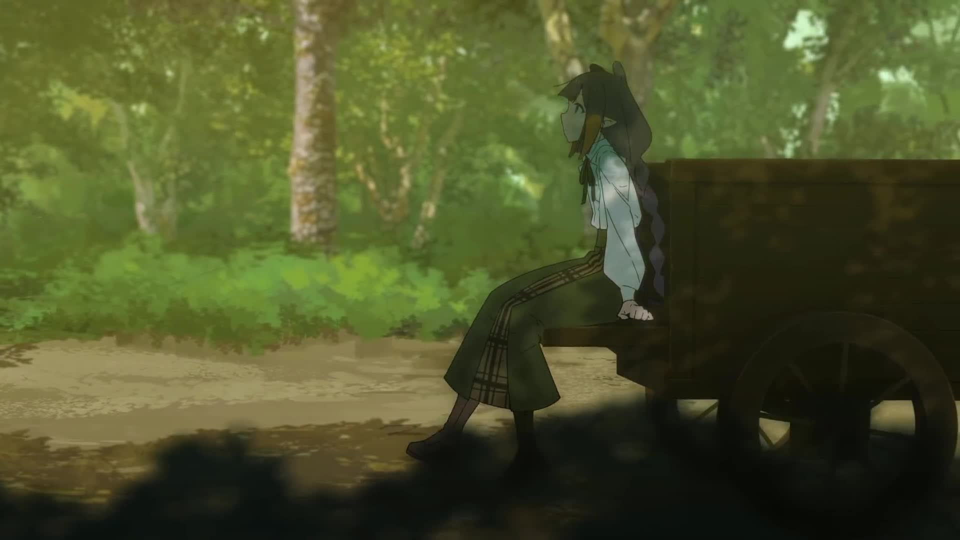 Ina Traveling In A Carriage Live Wallpaper