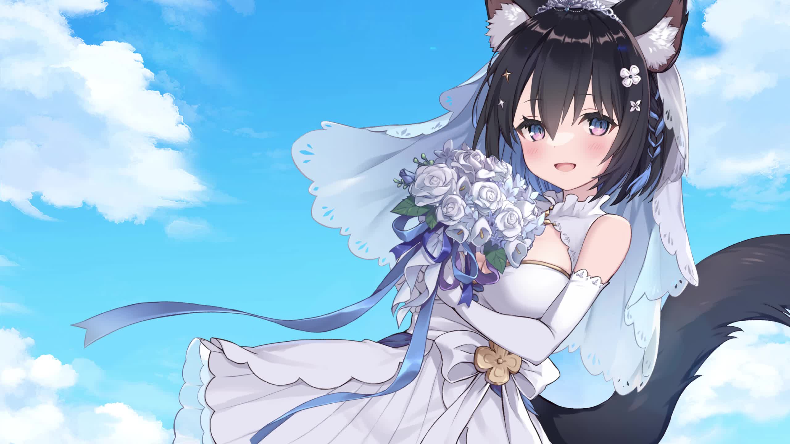 Wactor In Wedding Dress Live Wallpaper