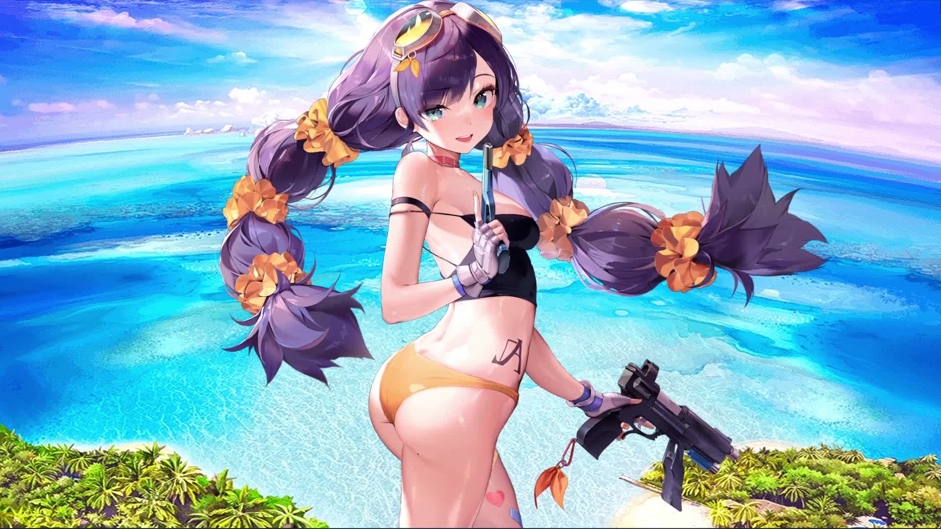 Destiny Girl In Summer Live Wallpaper