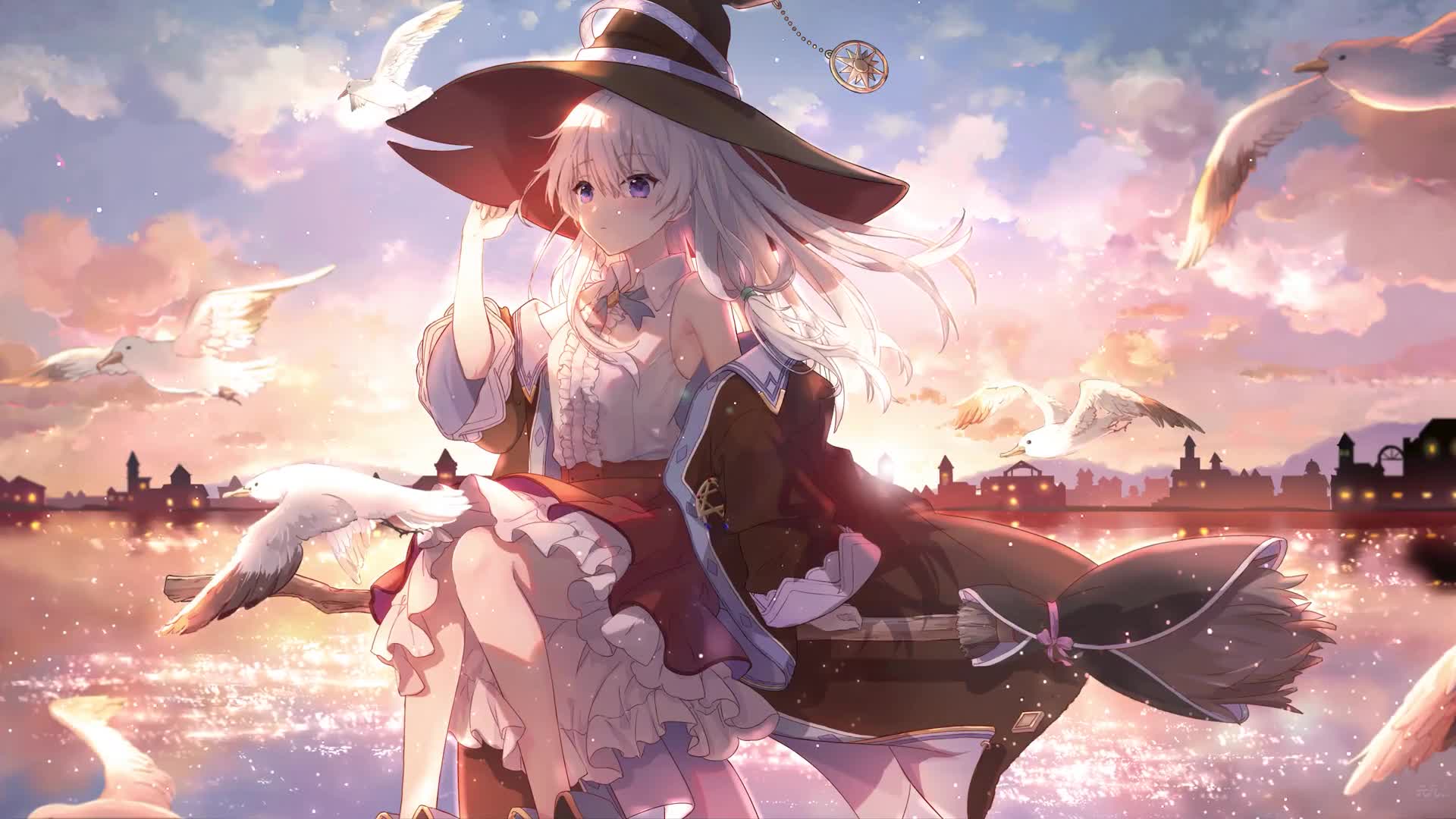 Wandering Witch-The Journey Of Elaina Live Wallpaper