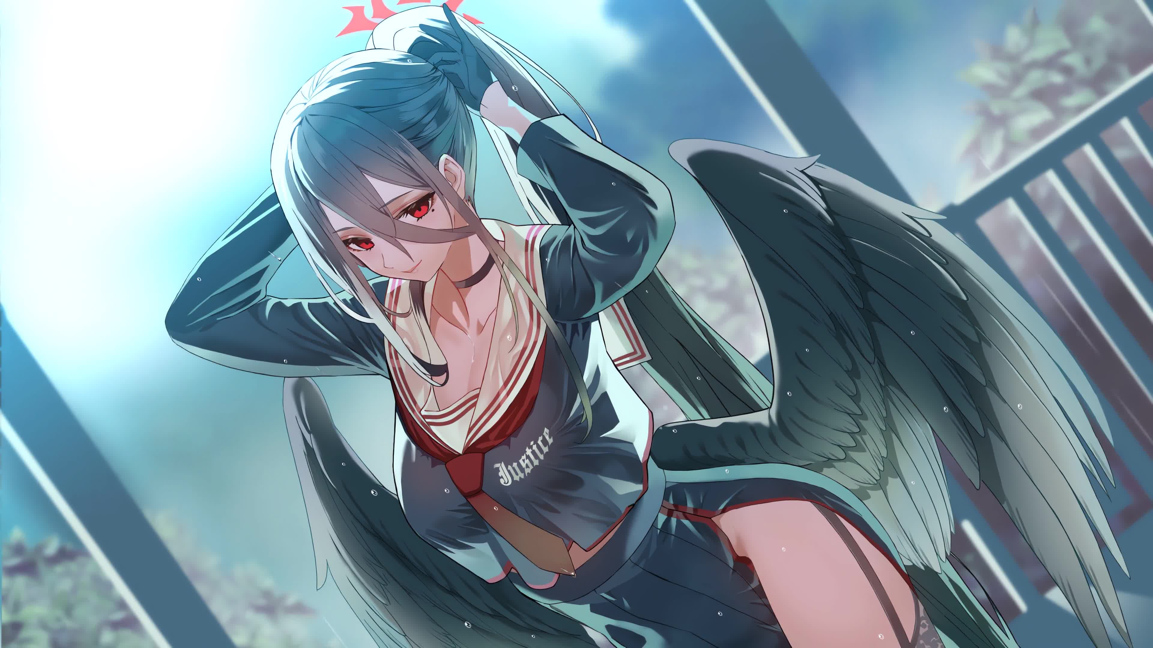 Blue Archive - Hasumi Live Wallpaper