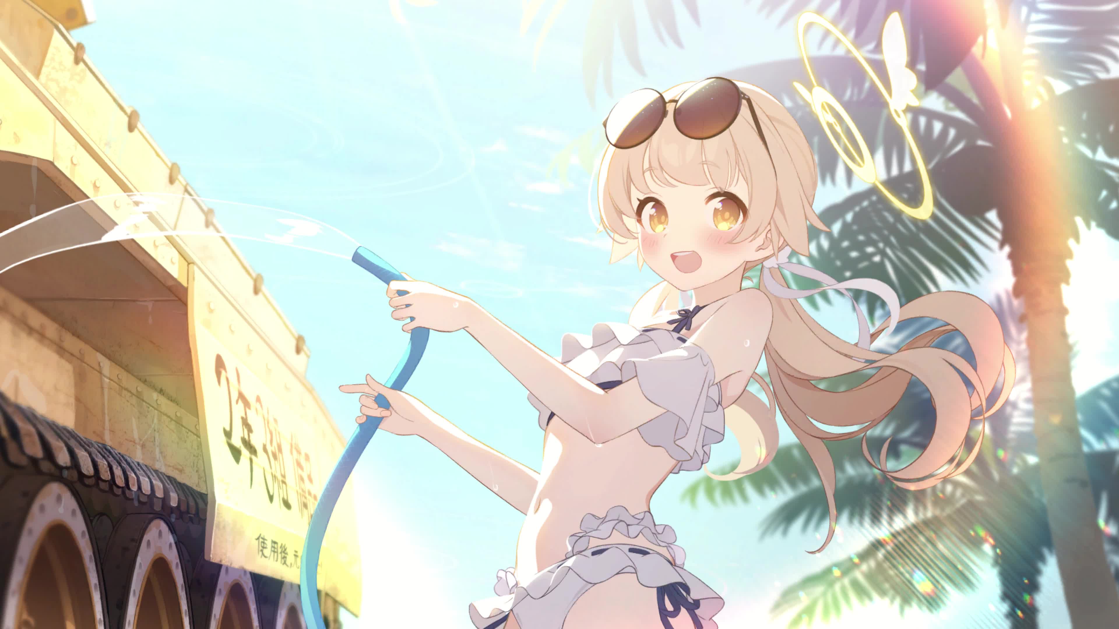 Hifumi Summer-Blue Archive Live Wallpaper