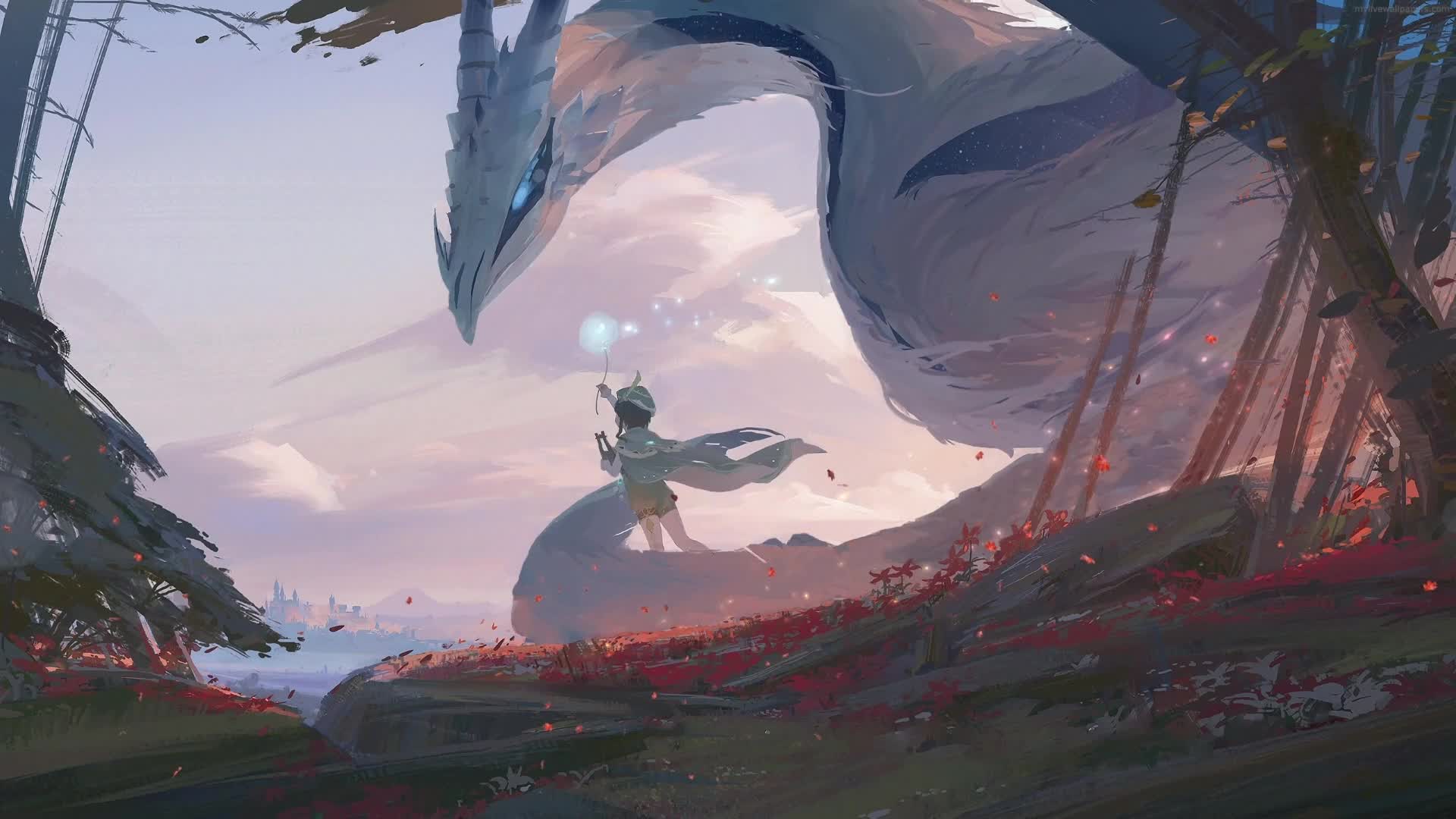 Genshin Impact-Venti And Valin Live Wallpaper