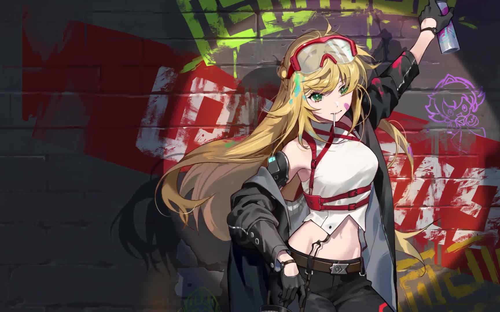 Kangong Riding Crown Sword-Graffiti Future Knight Live Wallpaper