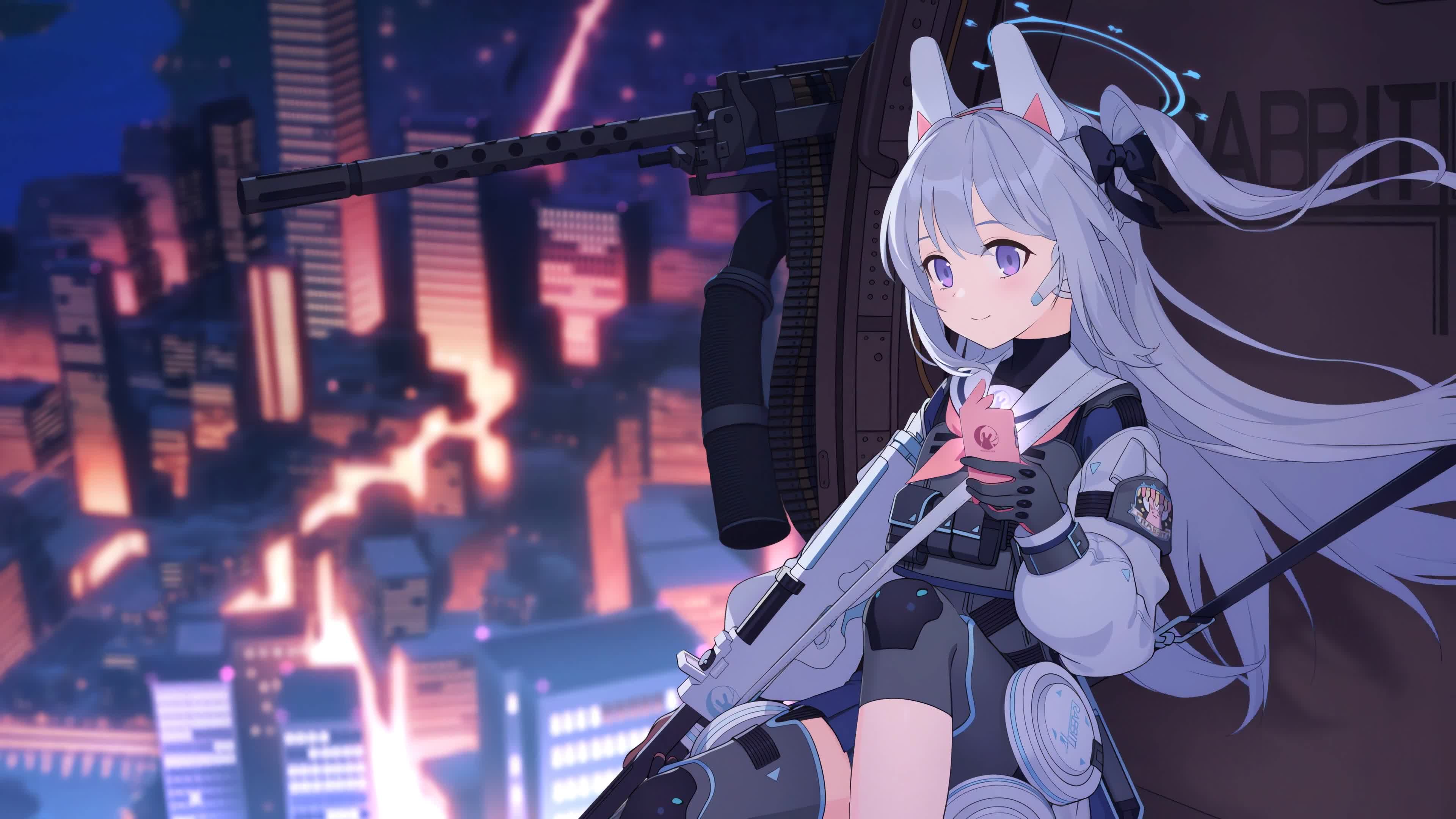 Blue Archive-Miyako Live Wallpaper