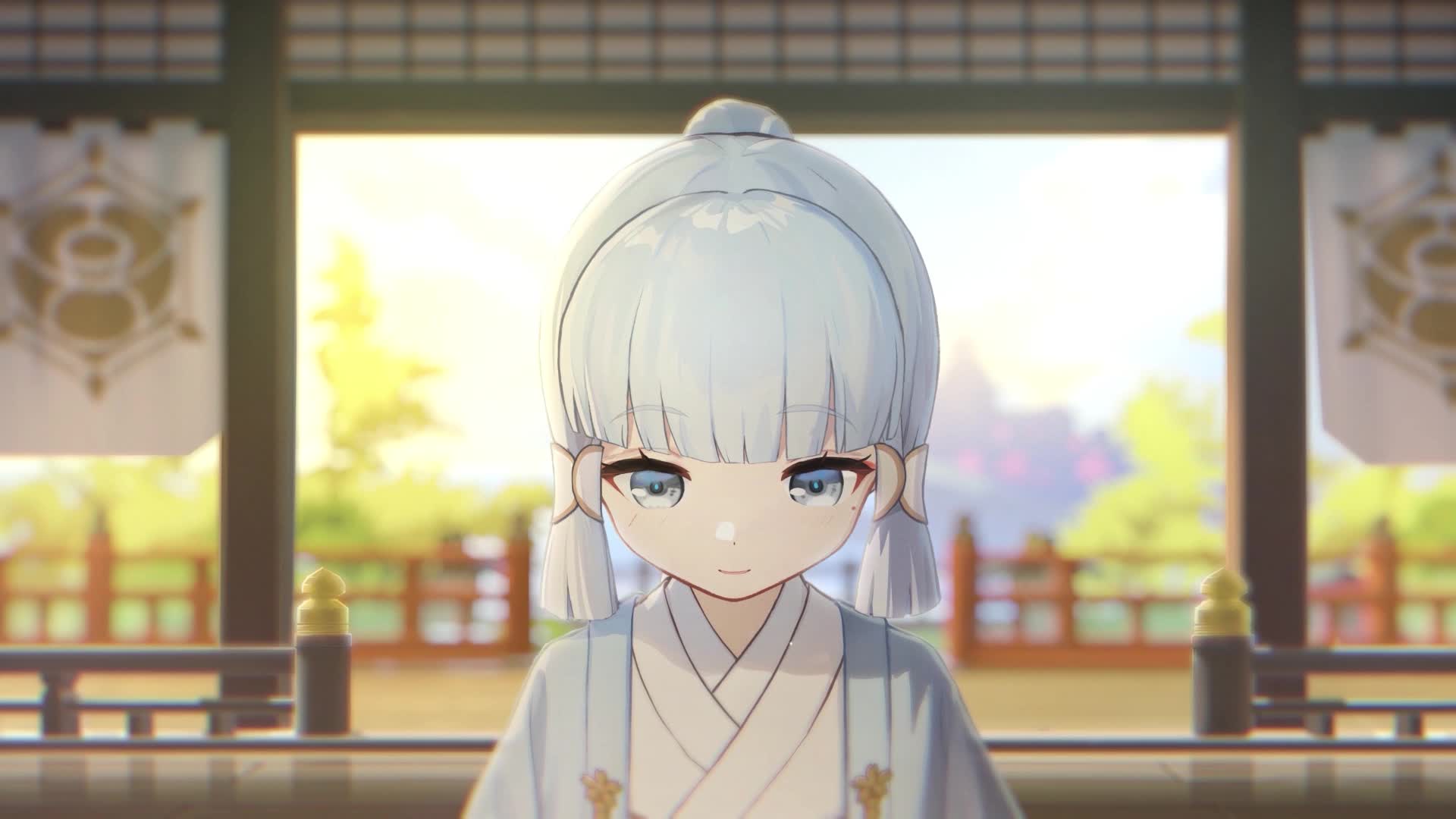 Genshin Impact-Kamisato Ayaka Live Wallpaper