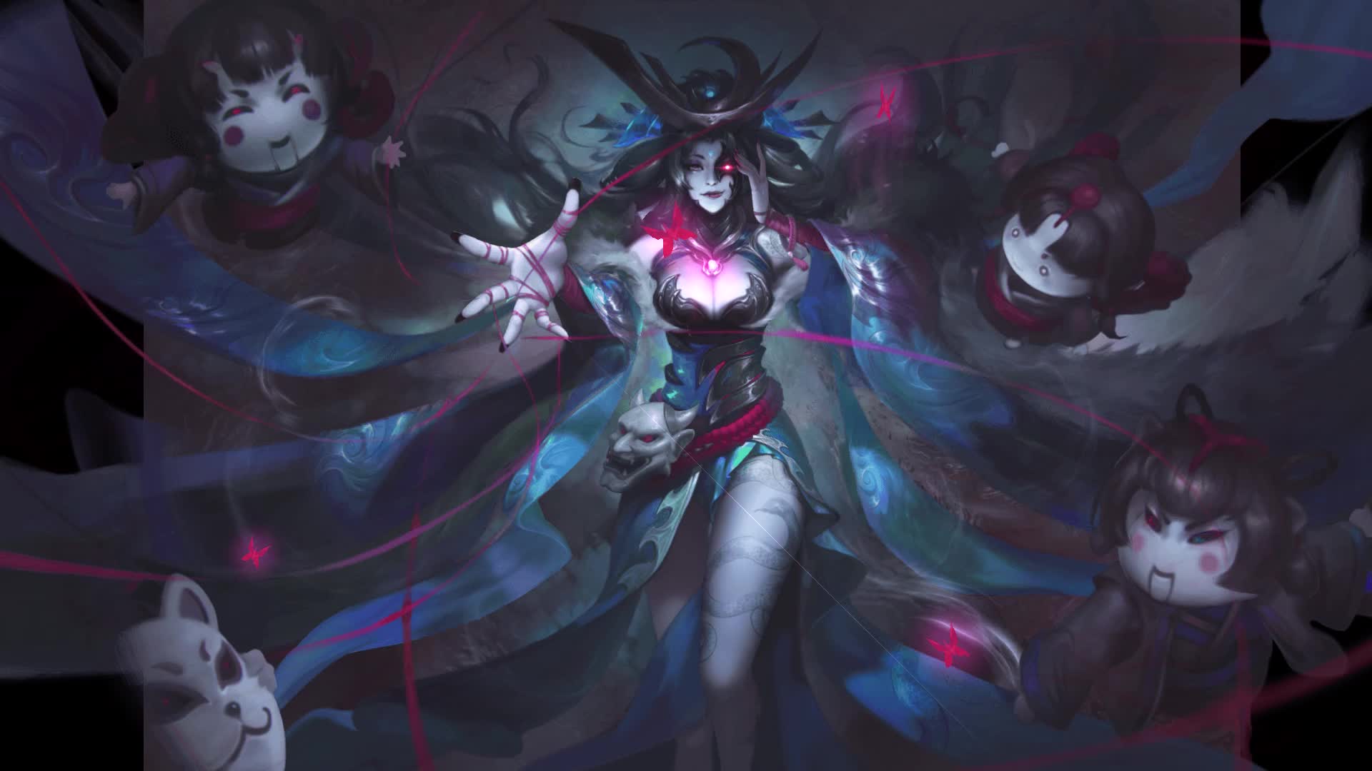 Fantasy Girl Puppet Master Live Wallpaper