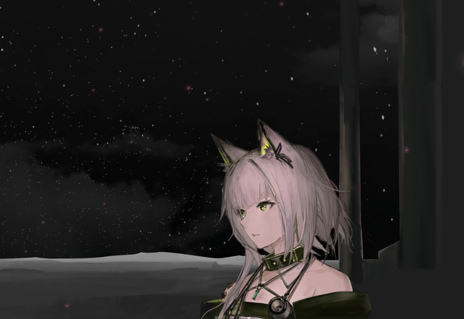 Tomorrows Ark-Kelsey-Night Starry Sky Live Wallpaper