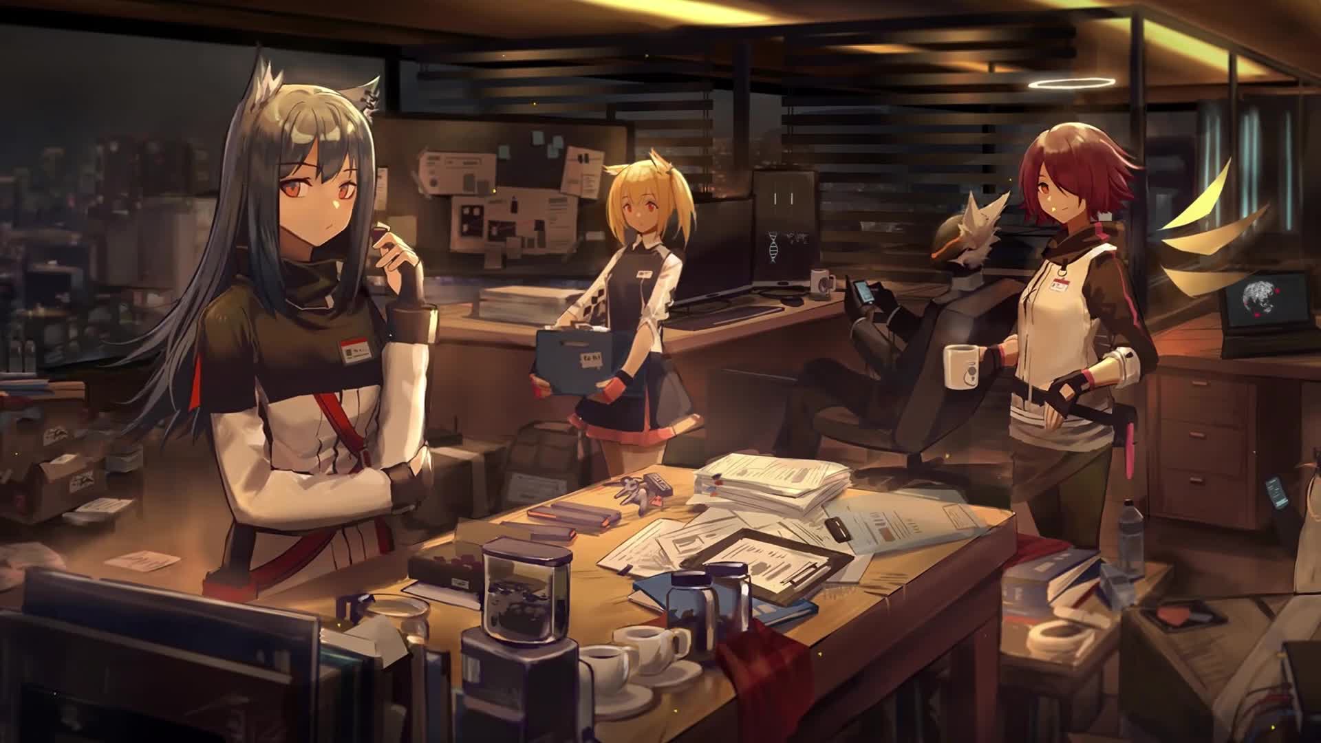 Arknights Penguin Logistics Live Wallpaper