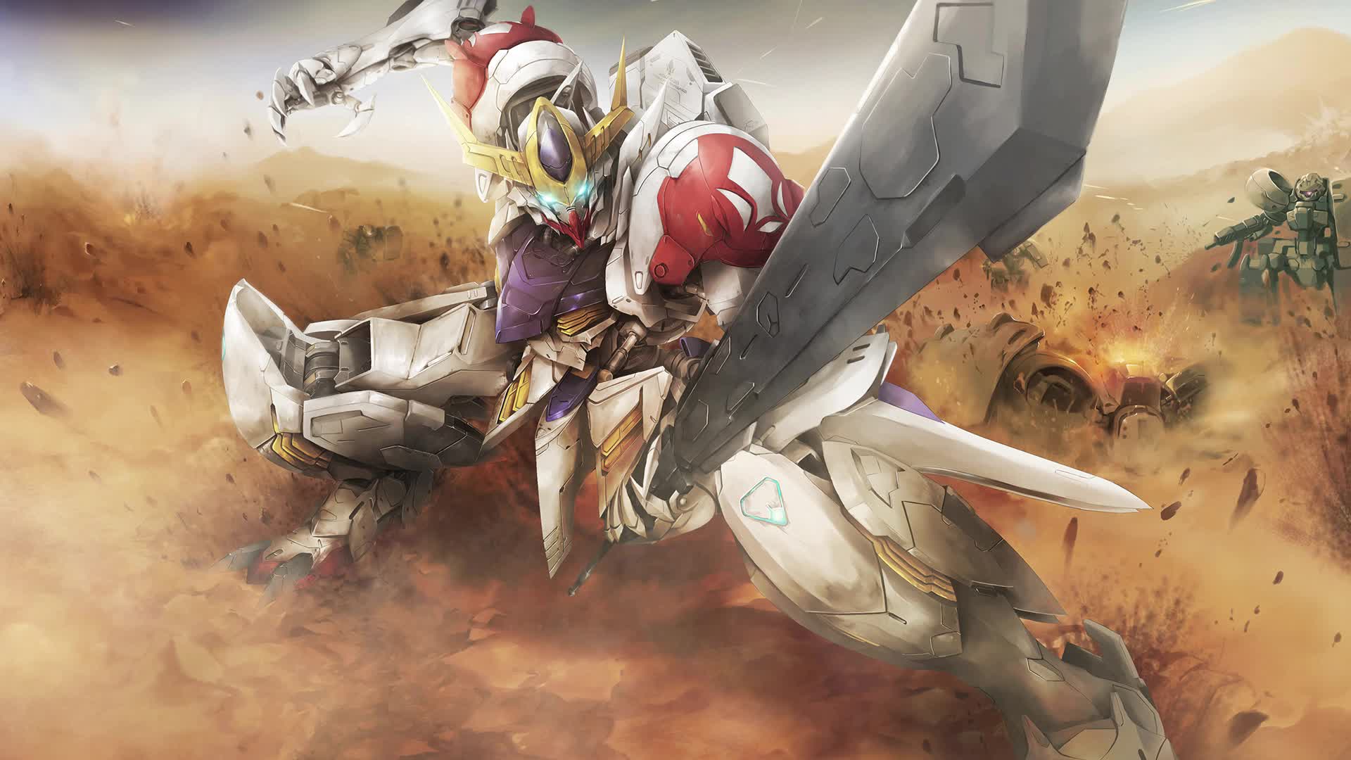 Gundam Barbatos Lupus Live Wallpaper