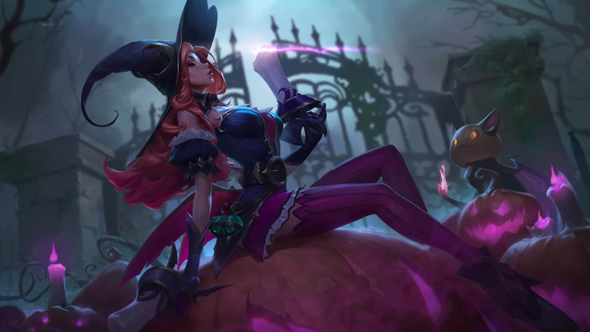 Bewitching Miss Fortune-Lol Live Wallpaper