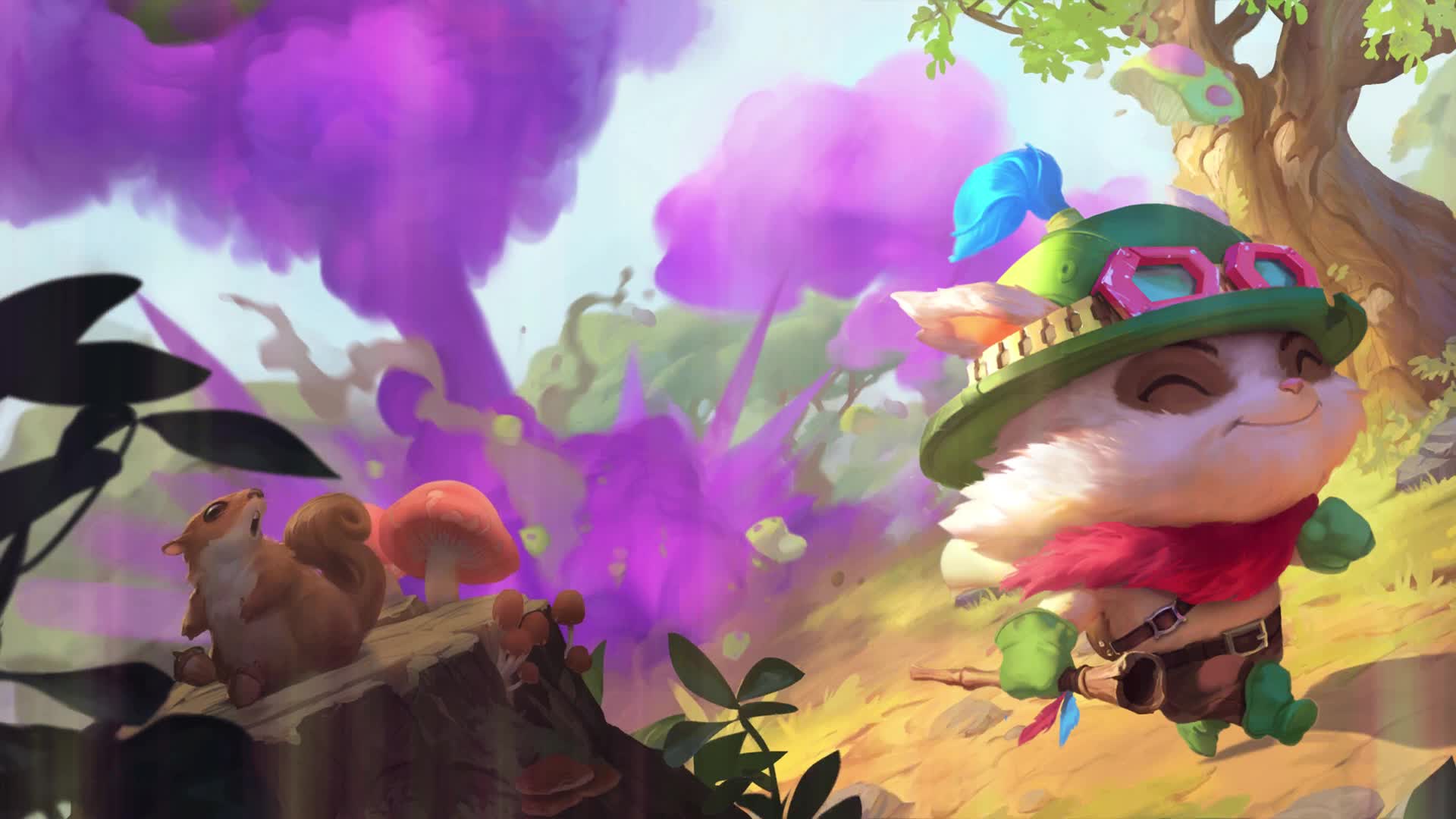 Omega Squad Teemo Live Wallpaper (Dreamscene/Android LWP) on Make a GIF