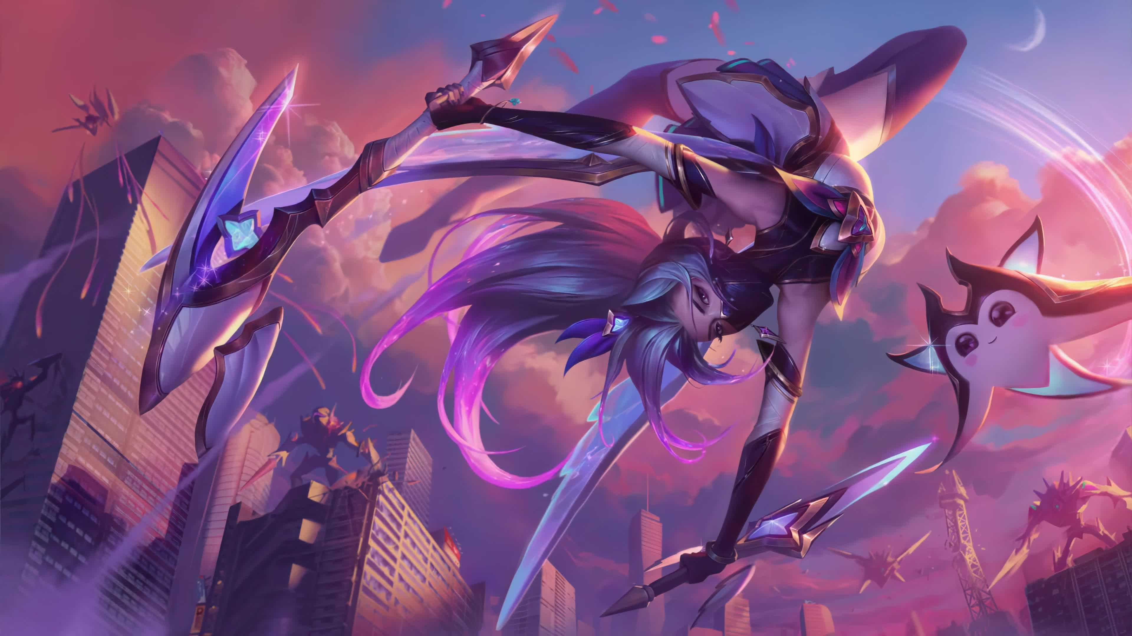 League Of Legends - Star Guardian Akali Live Wallpaper