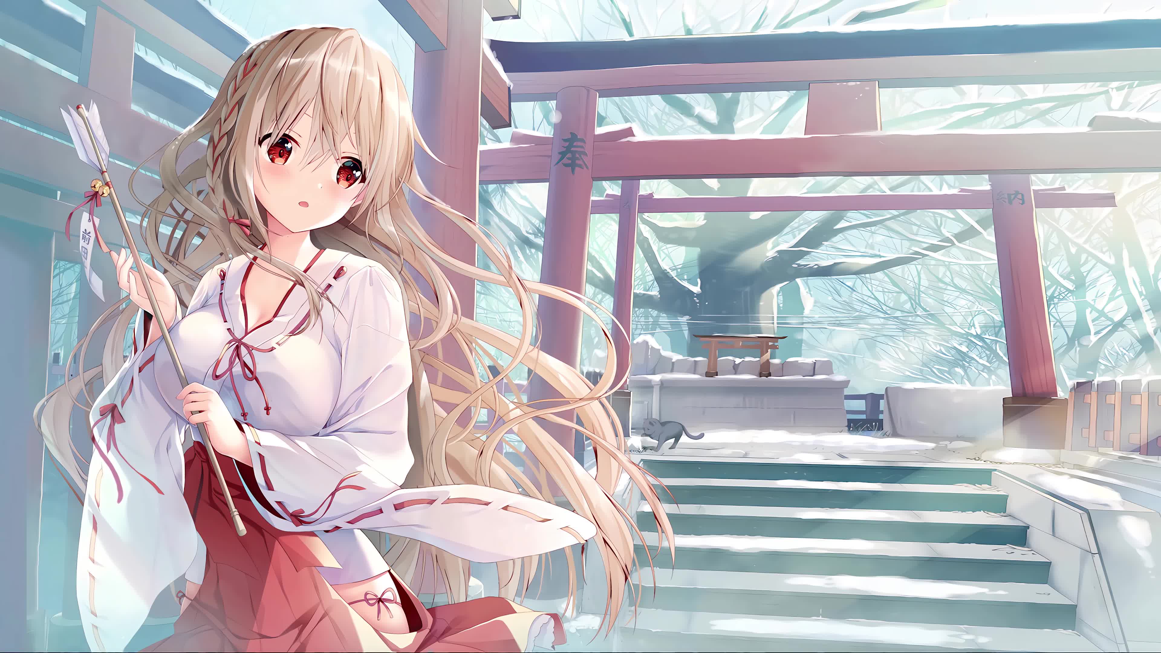 Twinbox Miko Live Wallpaper