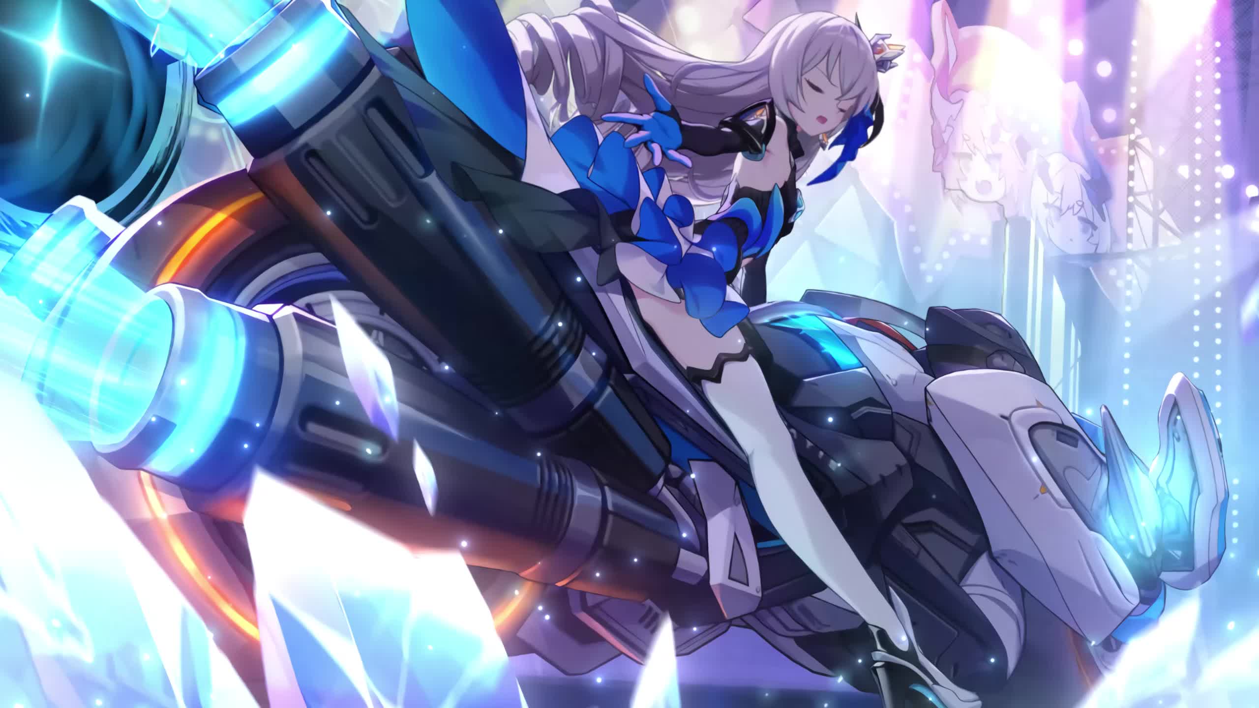 Honkai Impact 3 Bronya Bike Live Wallpaper