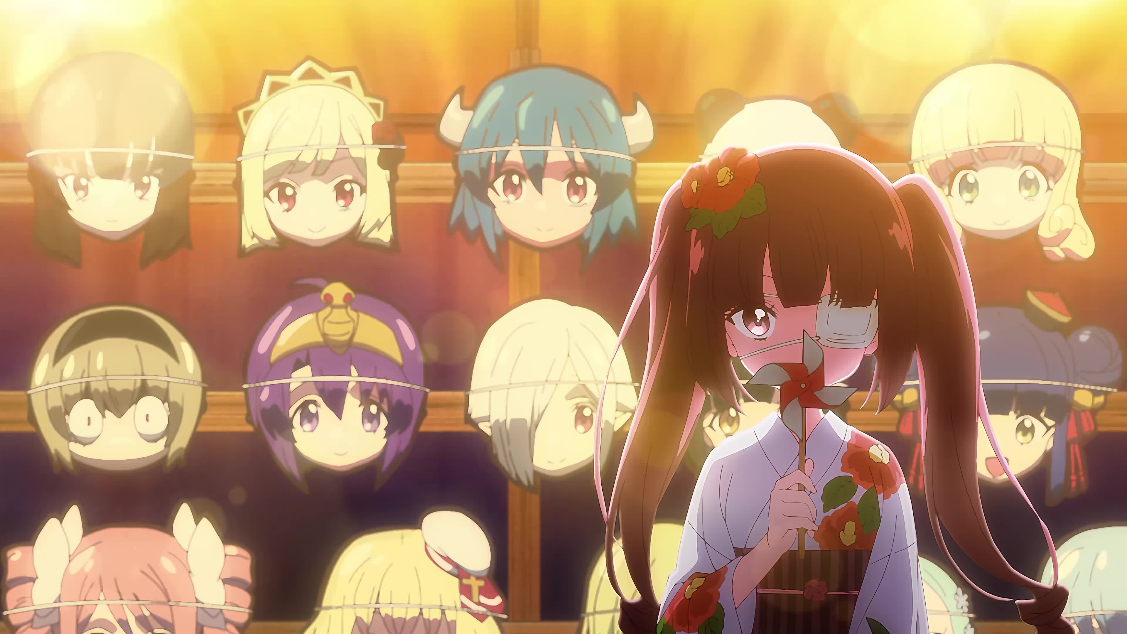 Jashin-Chan Dropkick - Yurine Hanazono Live Wallpaper
