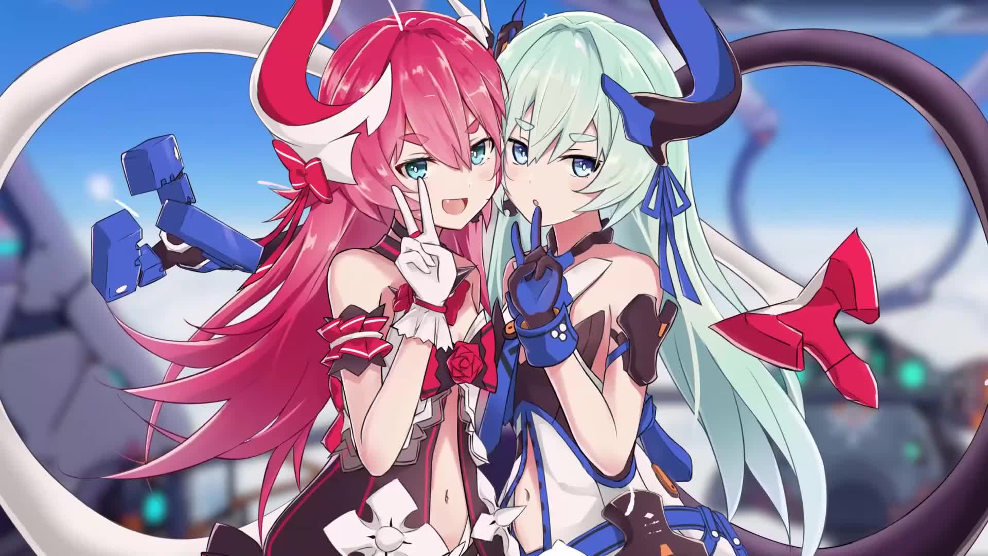 Honkai Impact - Rozaliya & Liliya Live Wallpaper
