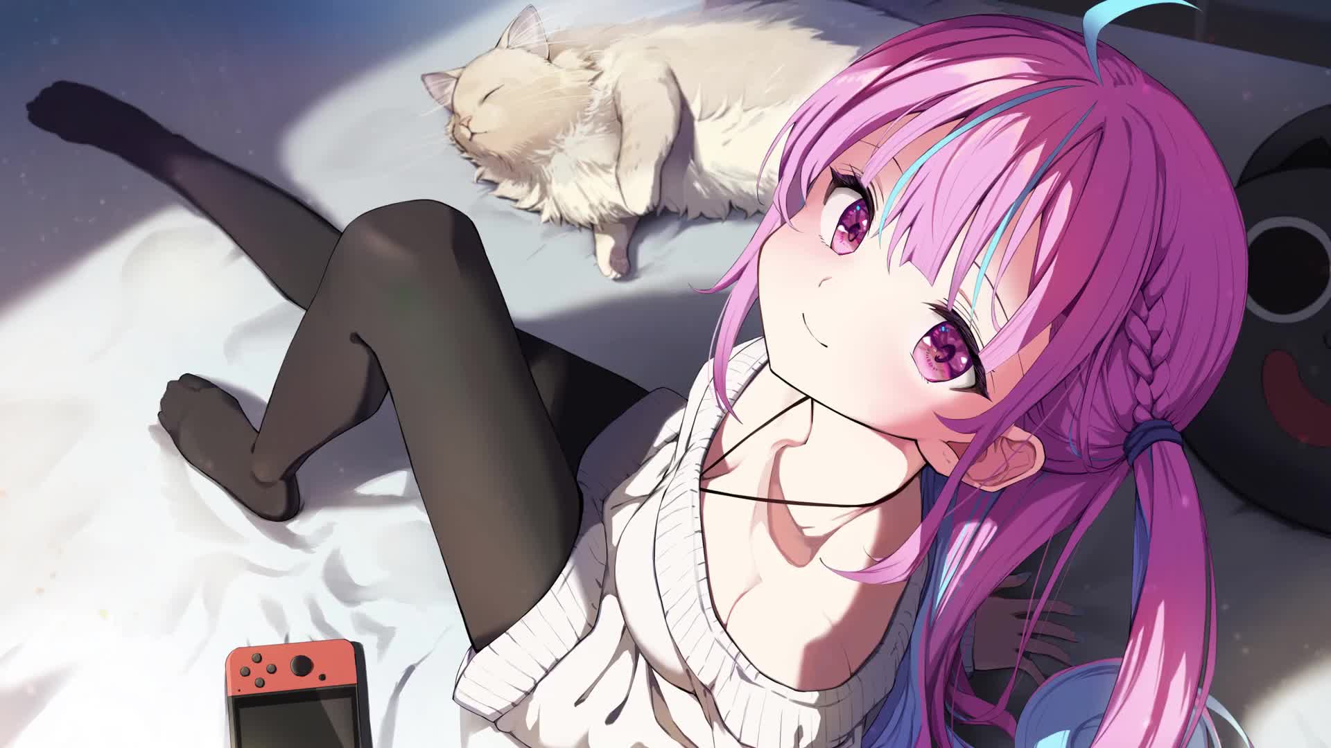 Minato Aqua - Hololive Gen 2 Live Wallpaper