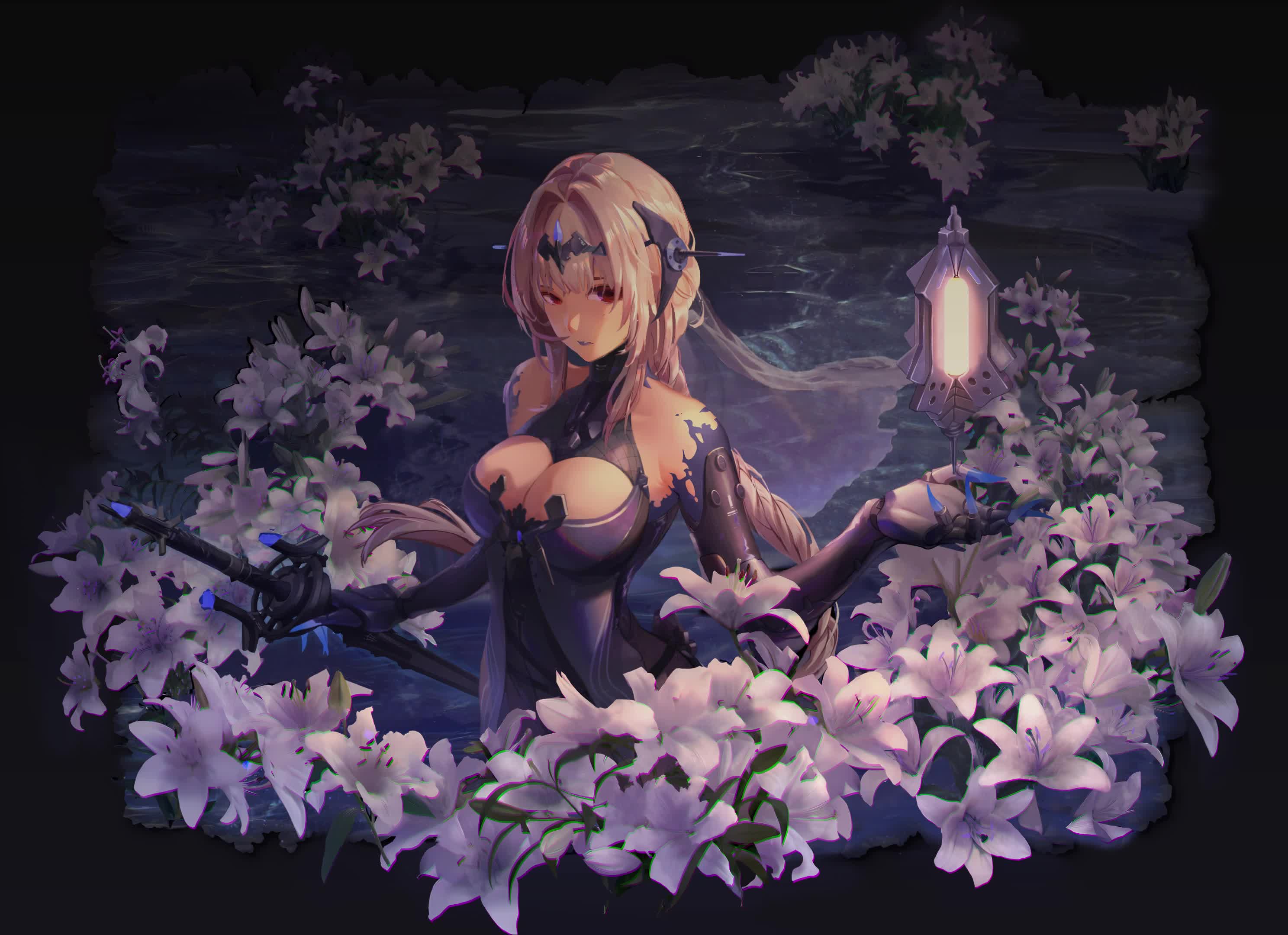 Punishing Gray Raven Bianca Live Wallpaper