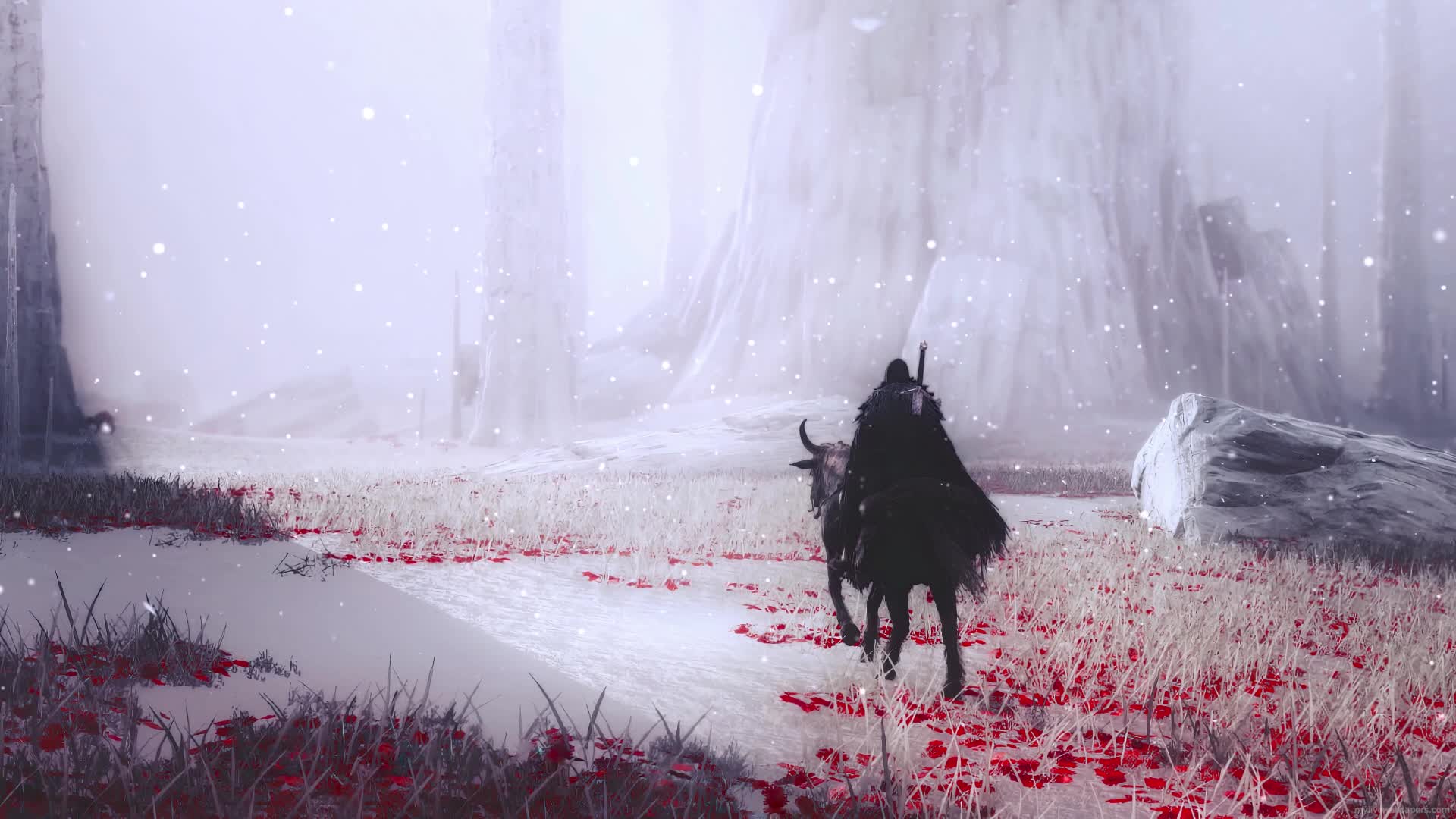 Snowfields - Elden Ring Live Wallpaper