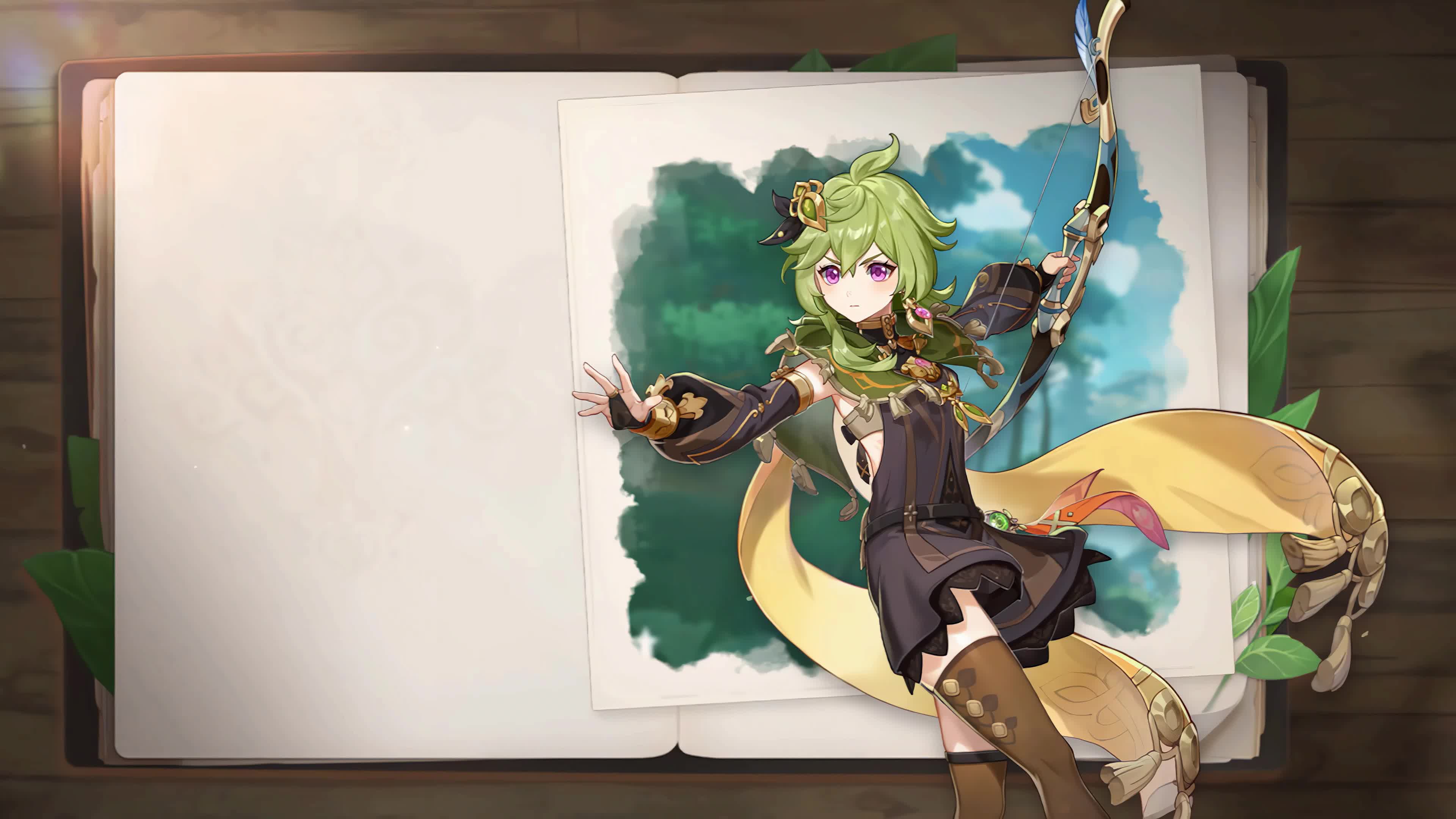 Collei - Genshin Impact 4K Live Wallpaper