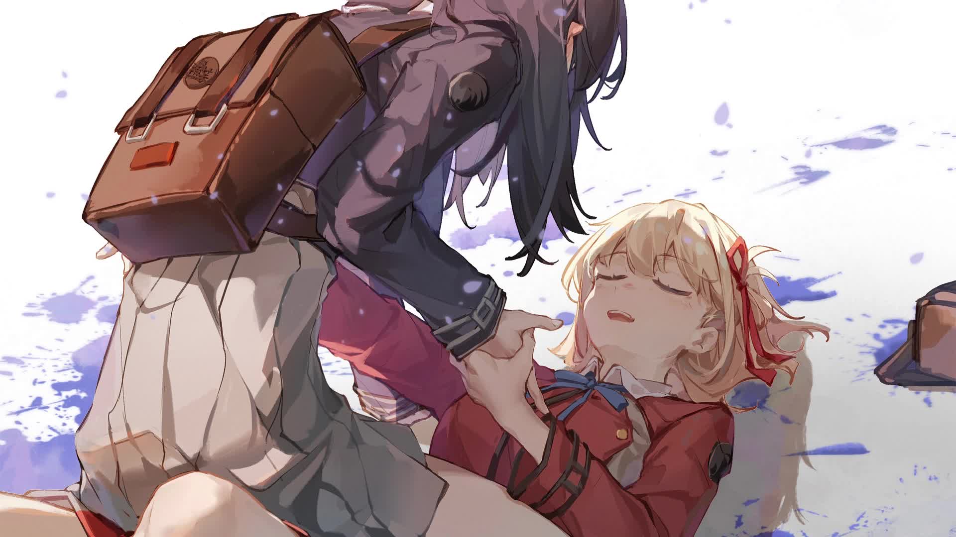 Lycoris Recoil-Chisato Nishikigi & Takina Inoue Live Wallpaper