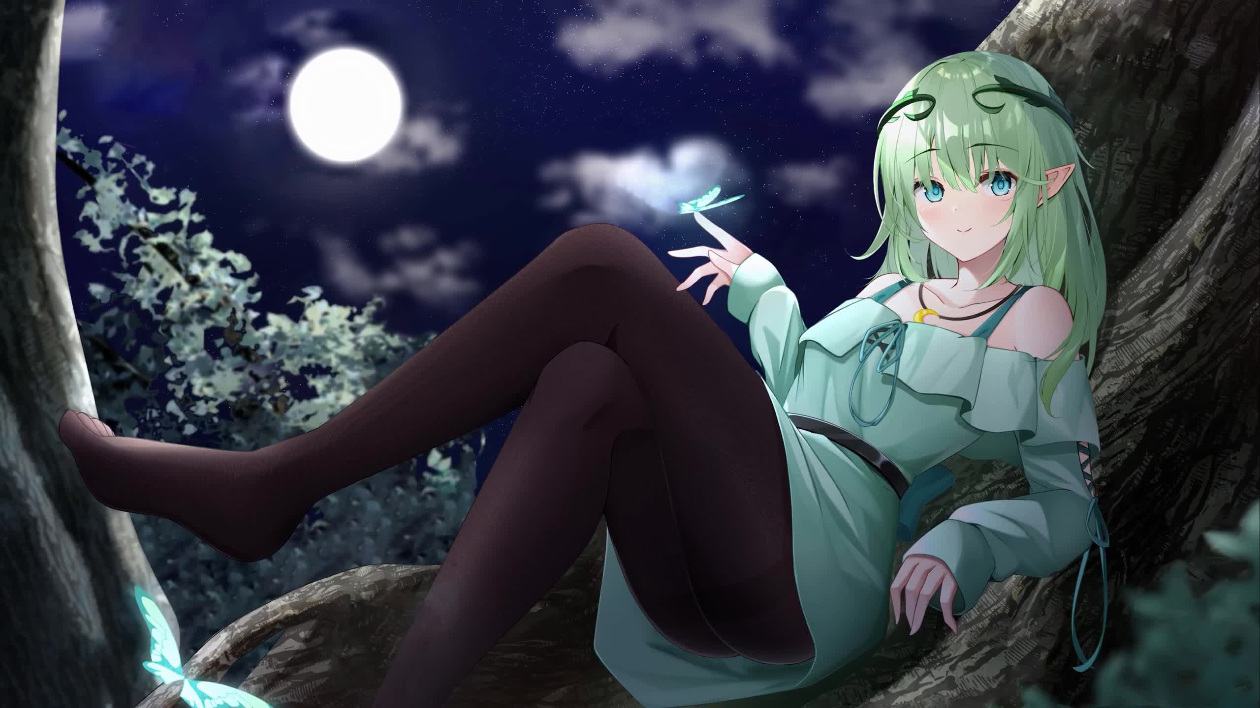 Moon Fairy Live Wallpaper