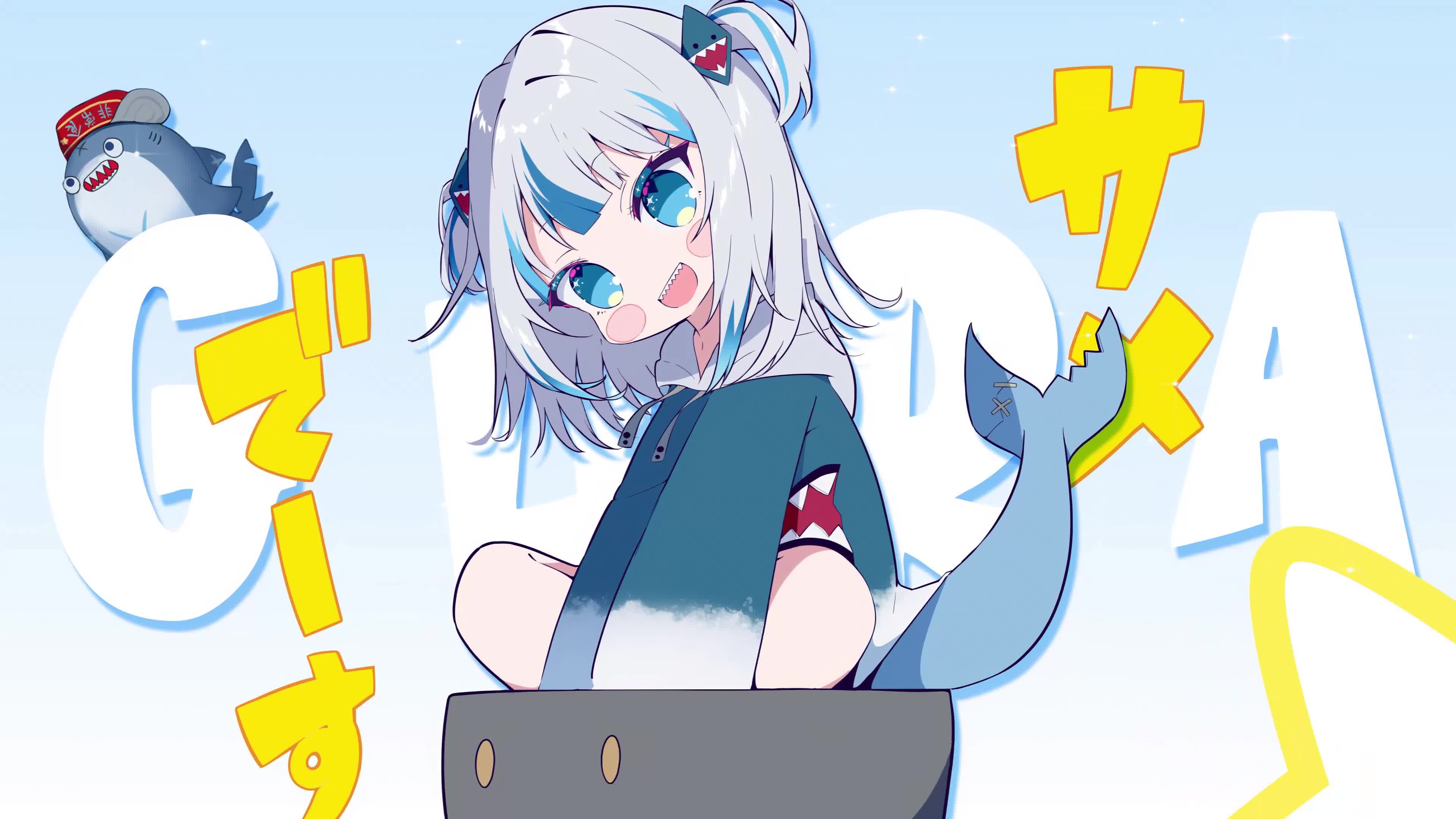 Gawr Gura - Hololive Live Wallpaper