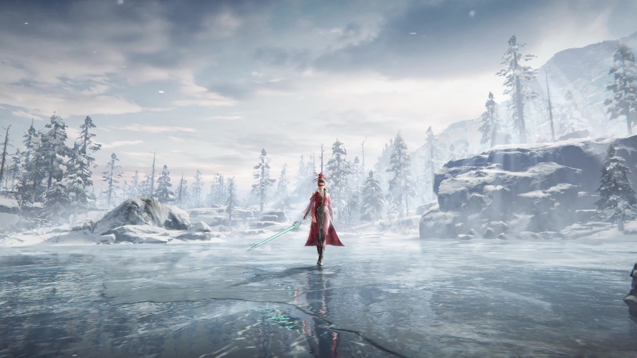 Eternal Calamity Ice Lake Live Wallpaper