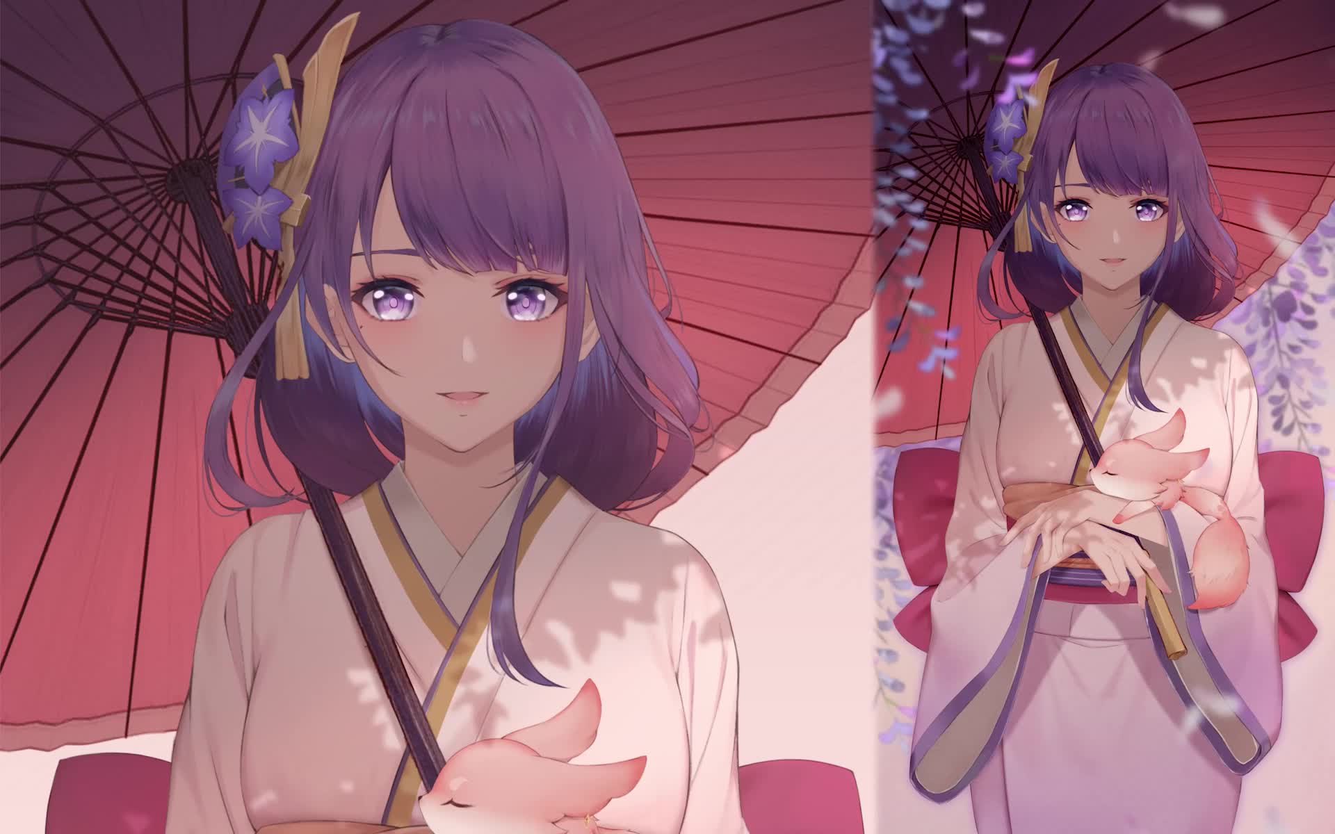 Genshin Impact - Makoto Live Wallpaper