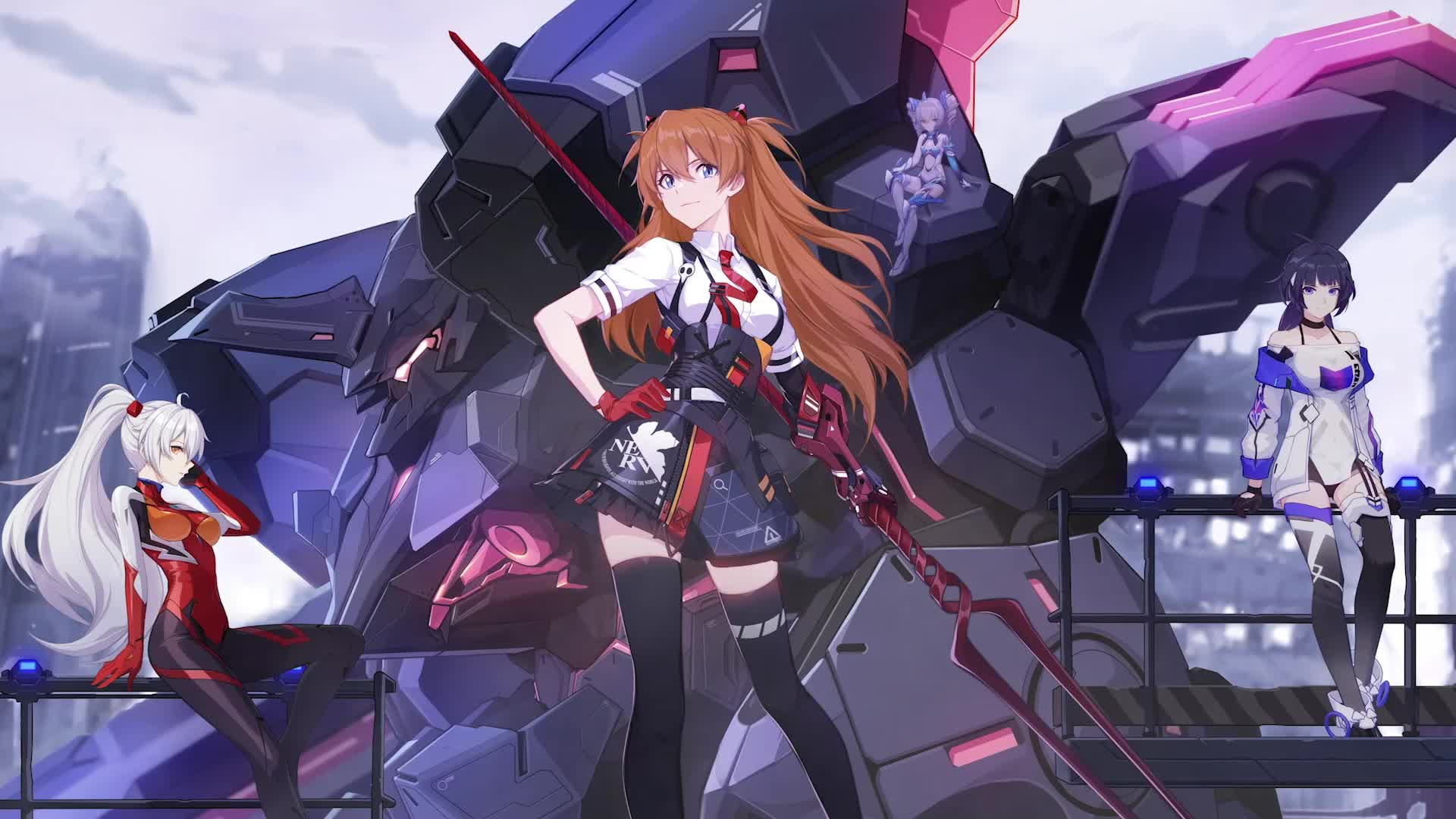 Honkai Impact 3-Neon Genesis Evangelion Live Wallpaper