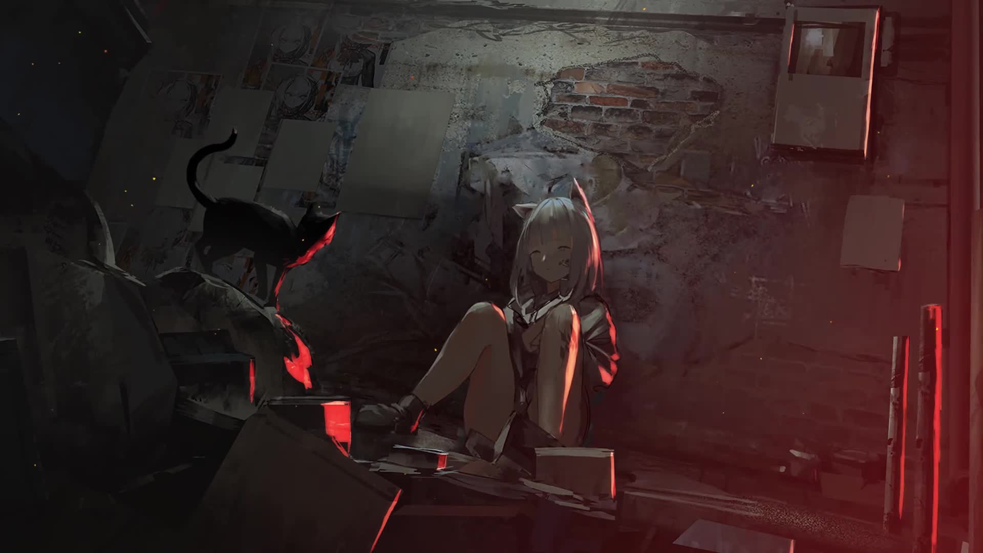 Arknights - Neko Live Wallpaper