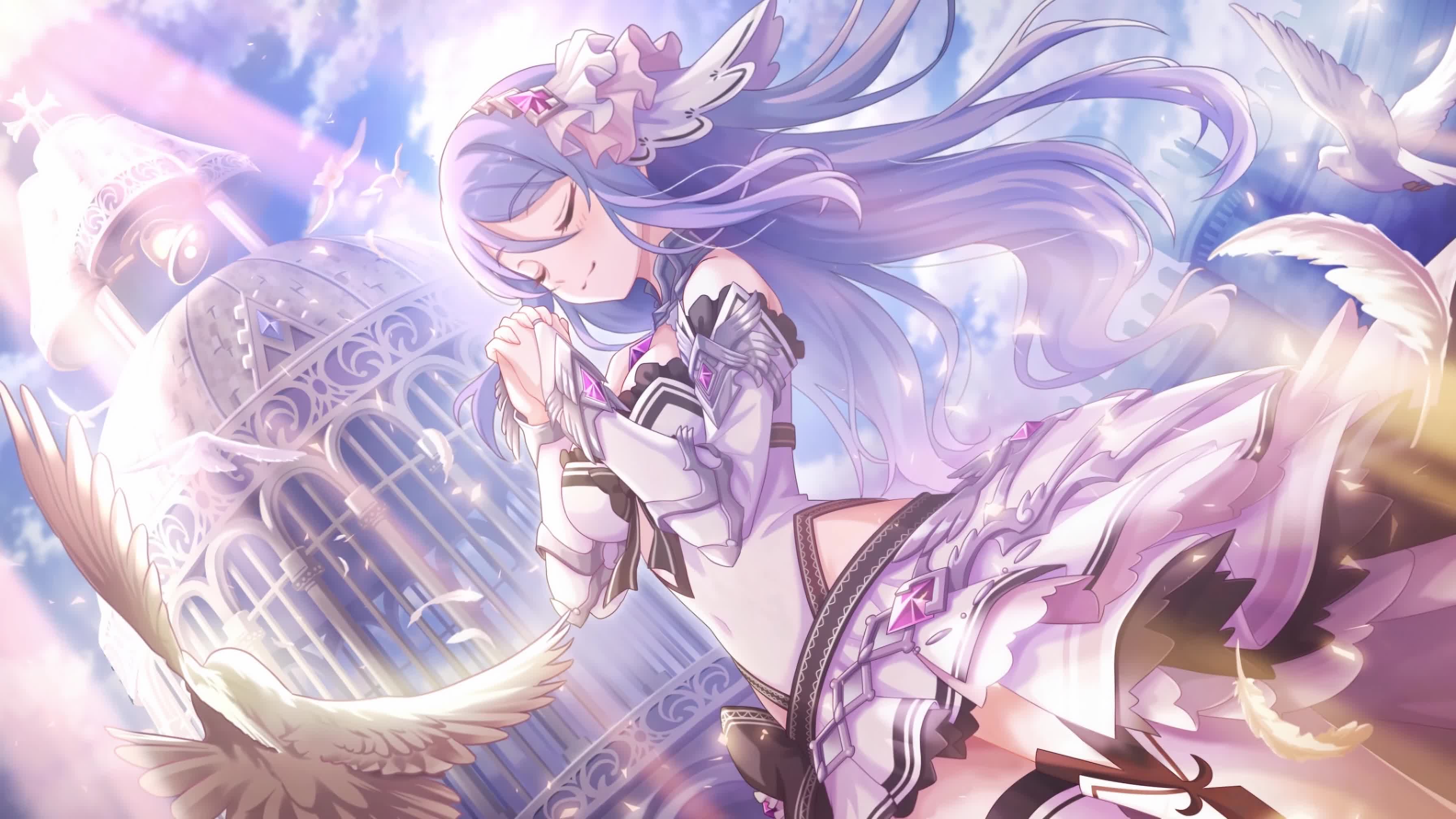 Princess Connect! Re:dive Emilia Live Wallpaper