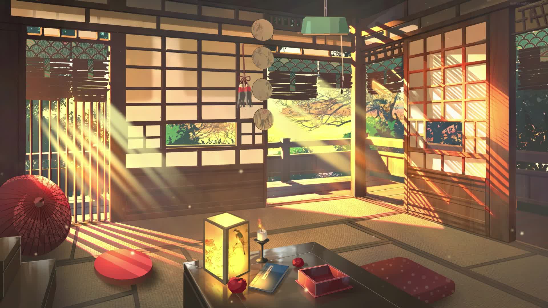 Japanese Living Room Live Wallpaper