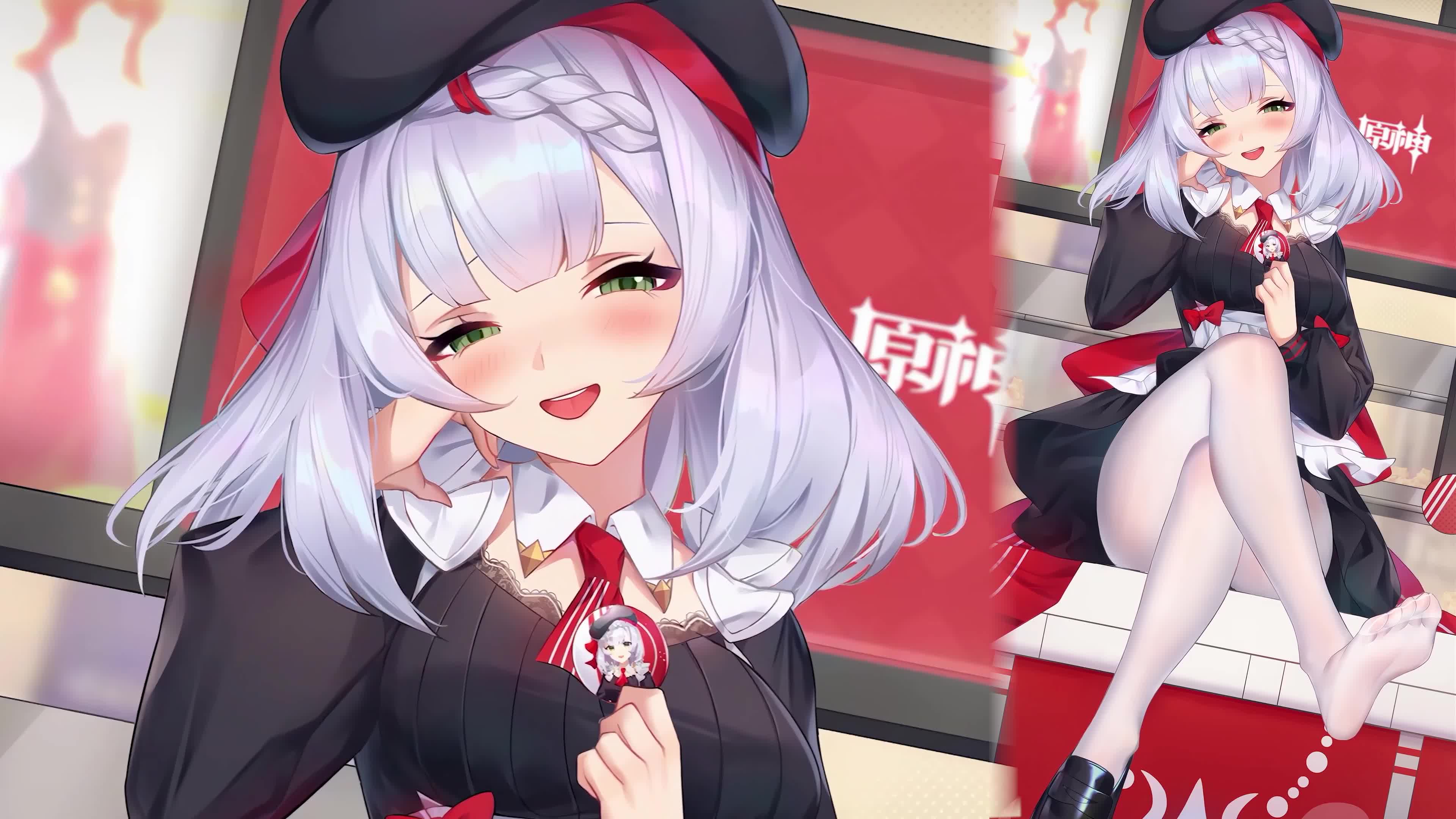 Genshin Impact Noelle Live Wallpaper
