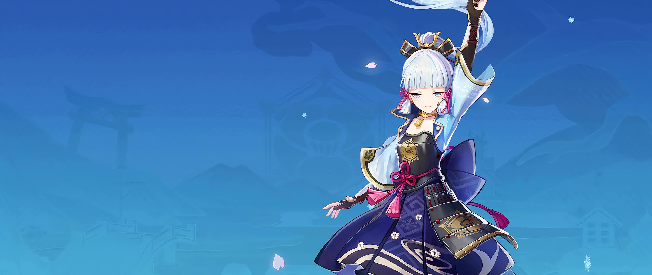 Genshin Impact Ayaka Kamisato Live Wallpaper