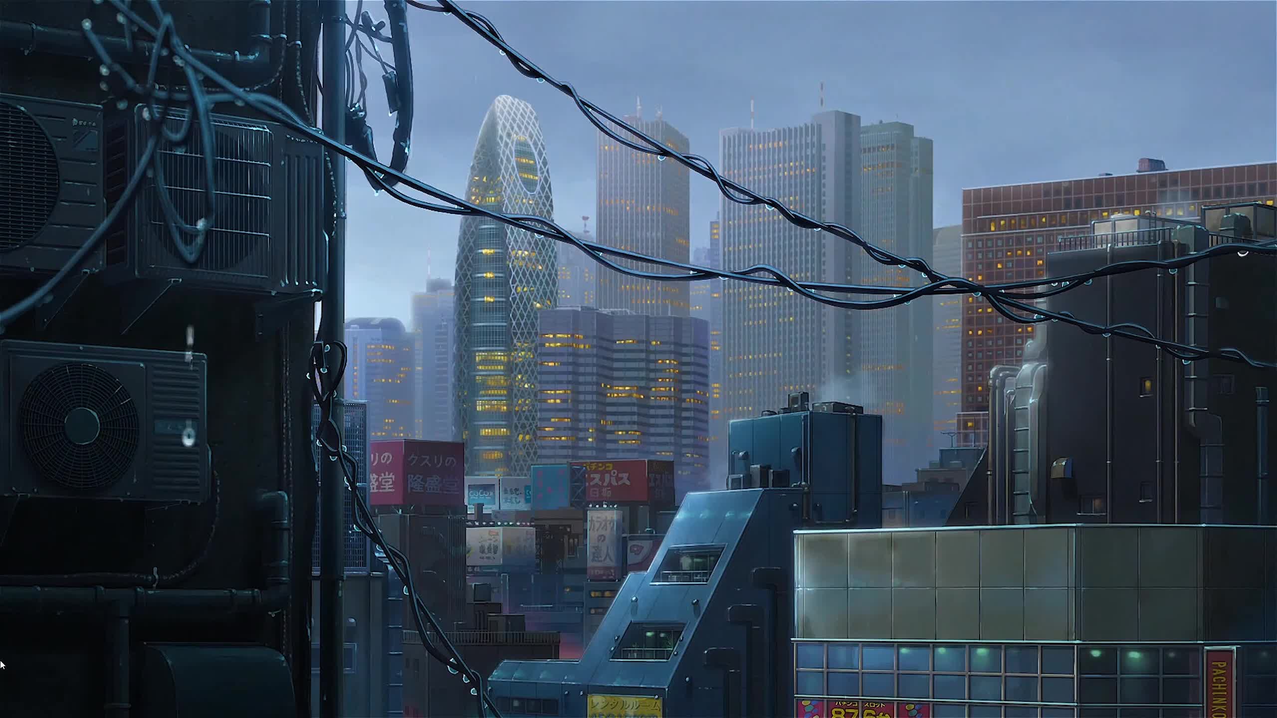 Anime Rain Live Wallpaper