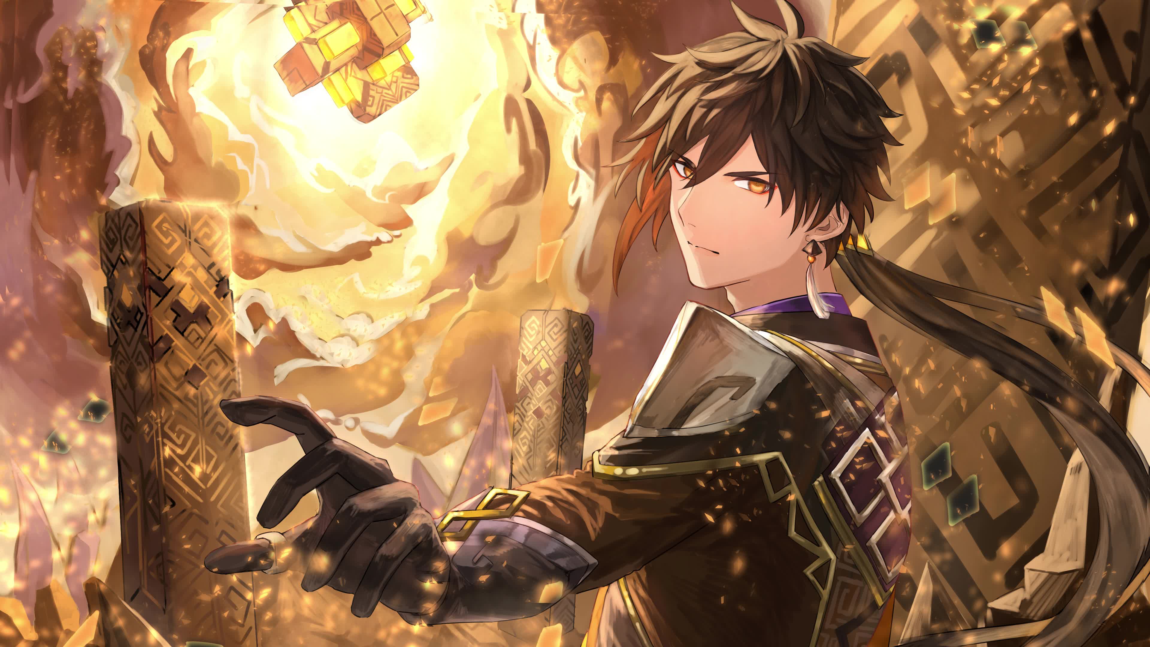 Genshin Impact Zhongli Live Wallpaper