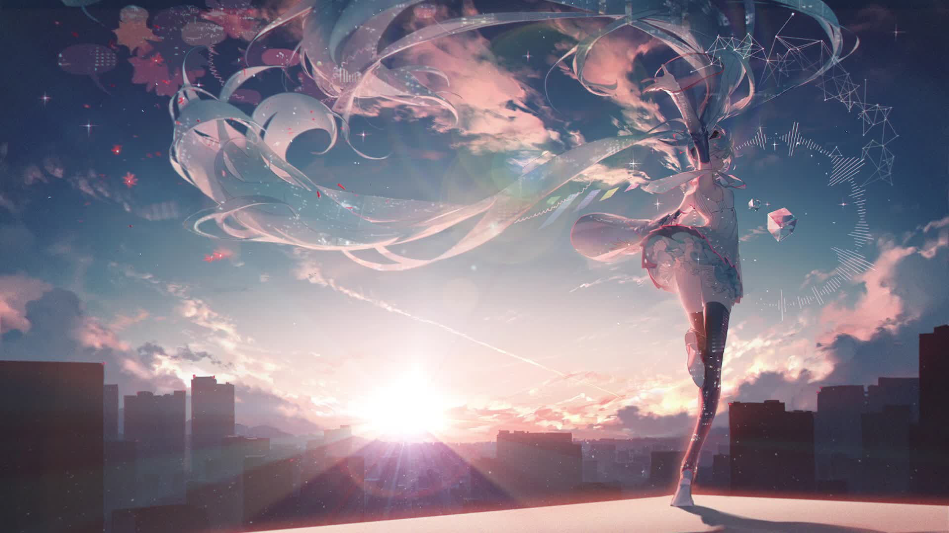 Hatsune Miku Horizon Live Wallpaper