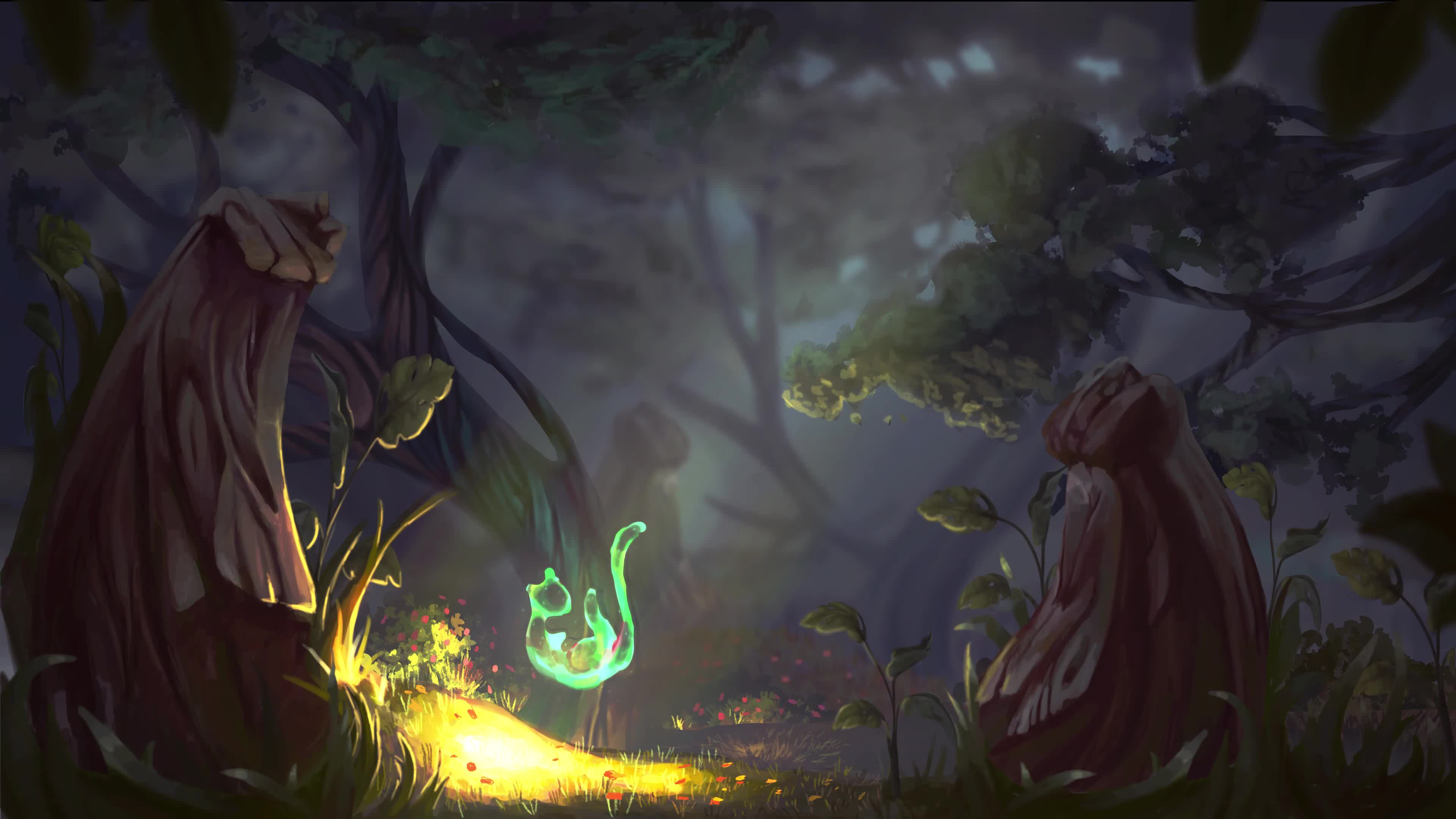 Fantasy Forest Live Wallpaper