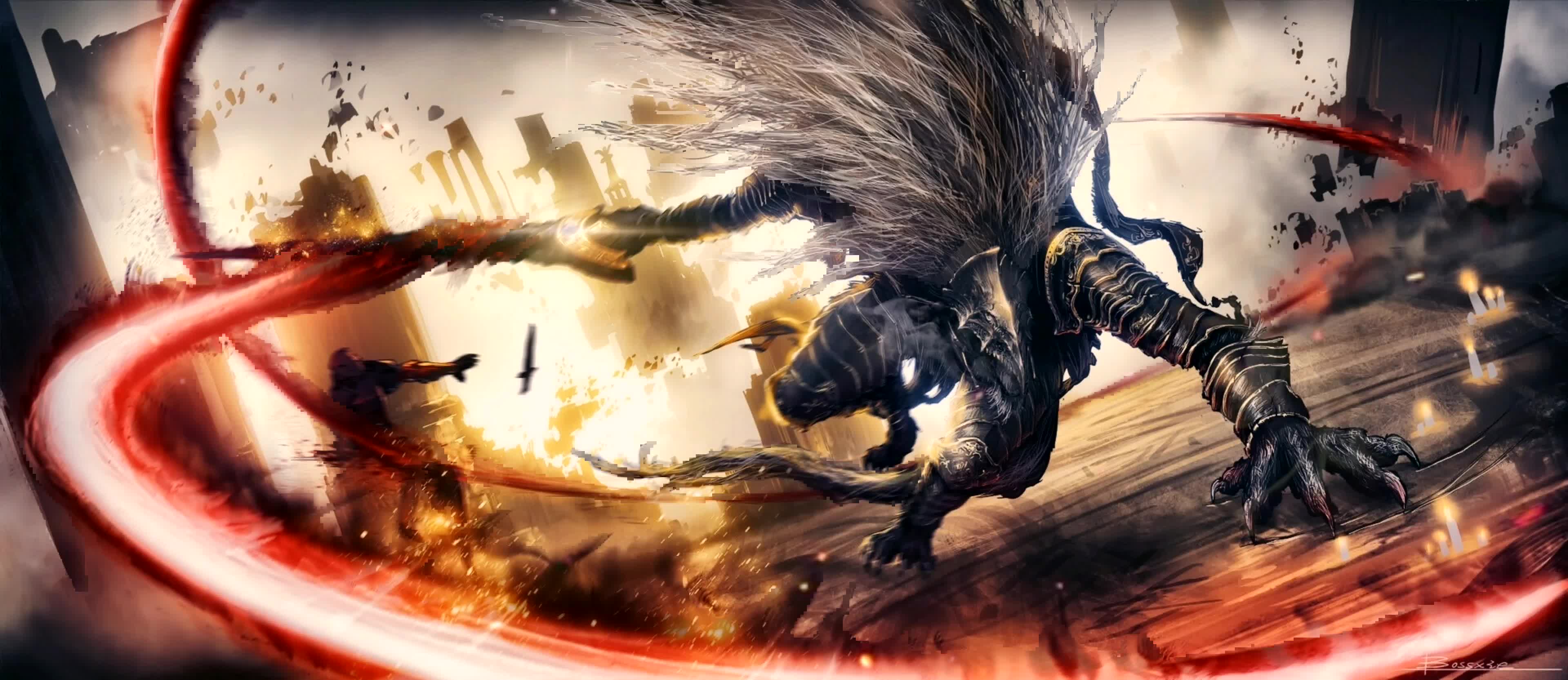 Elden Ring Maliketh The Black Blade Live Wallpaper