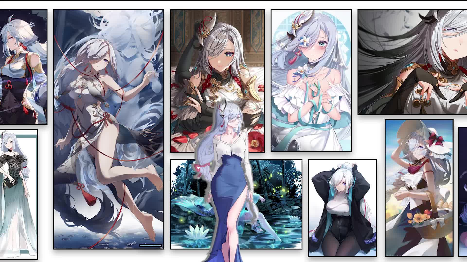 Genshin Impact Shenhe Live Wallpaper