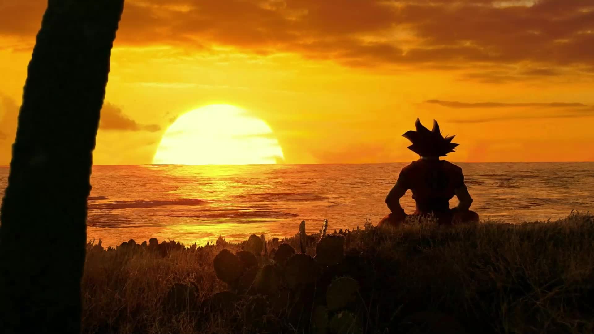 Dragon Ball Sunset Live Wallpaper