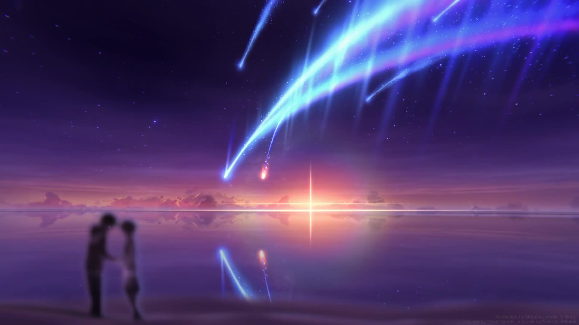 Your Name Comet Tiamat Live Wallpaper